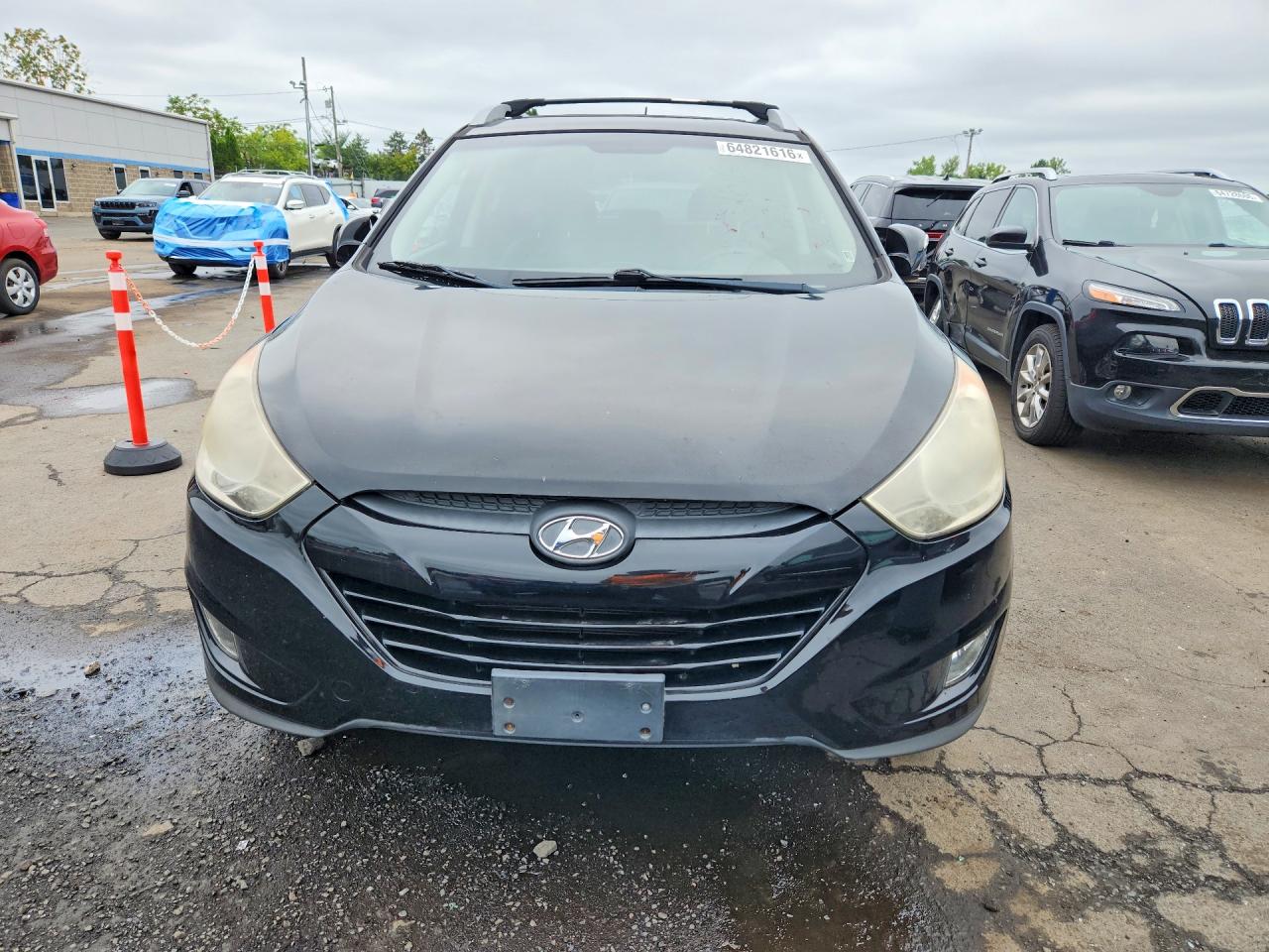 2013 Hyundai Tucson Gls Black vin: KM8JU3AC2DU684241