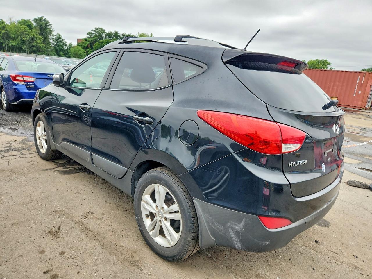 2013 Hyundai Tucson Gls Black vin: KM8JU3AC2DU684241