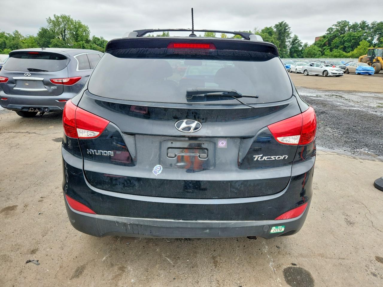 2013 Hyundai Tucson Gls Black vin: KM8JU3AC2DU684241