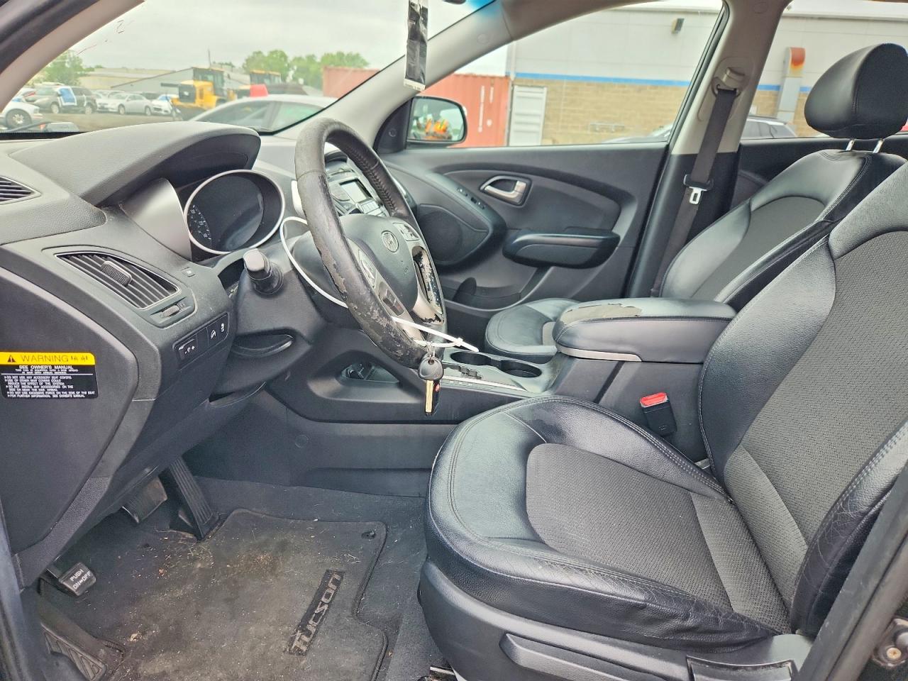 2013 Hyundai Tucson Gls Black vin: KM8JU3AC2DU684241