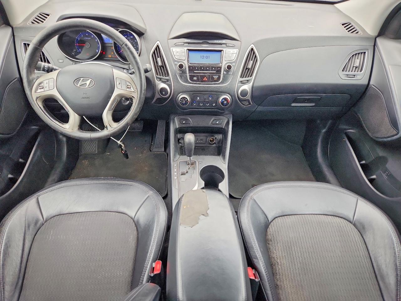 2013 Hyundai Tucson Gls Black vin: KM8JU3AC2DU684241