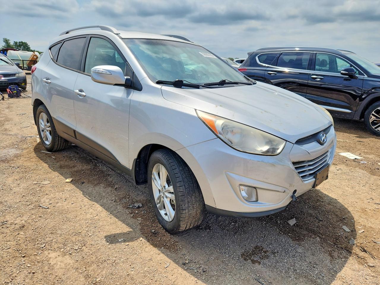 2013 Hyundai Tucson Gls Серебряный vin: KM8JU3AC2DU698172