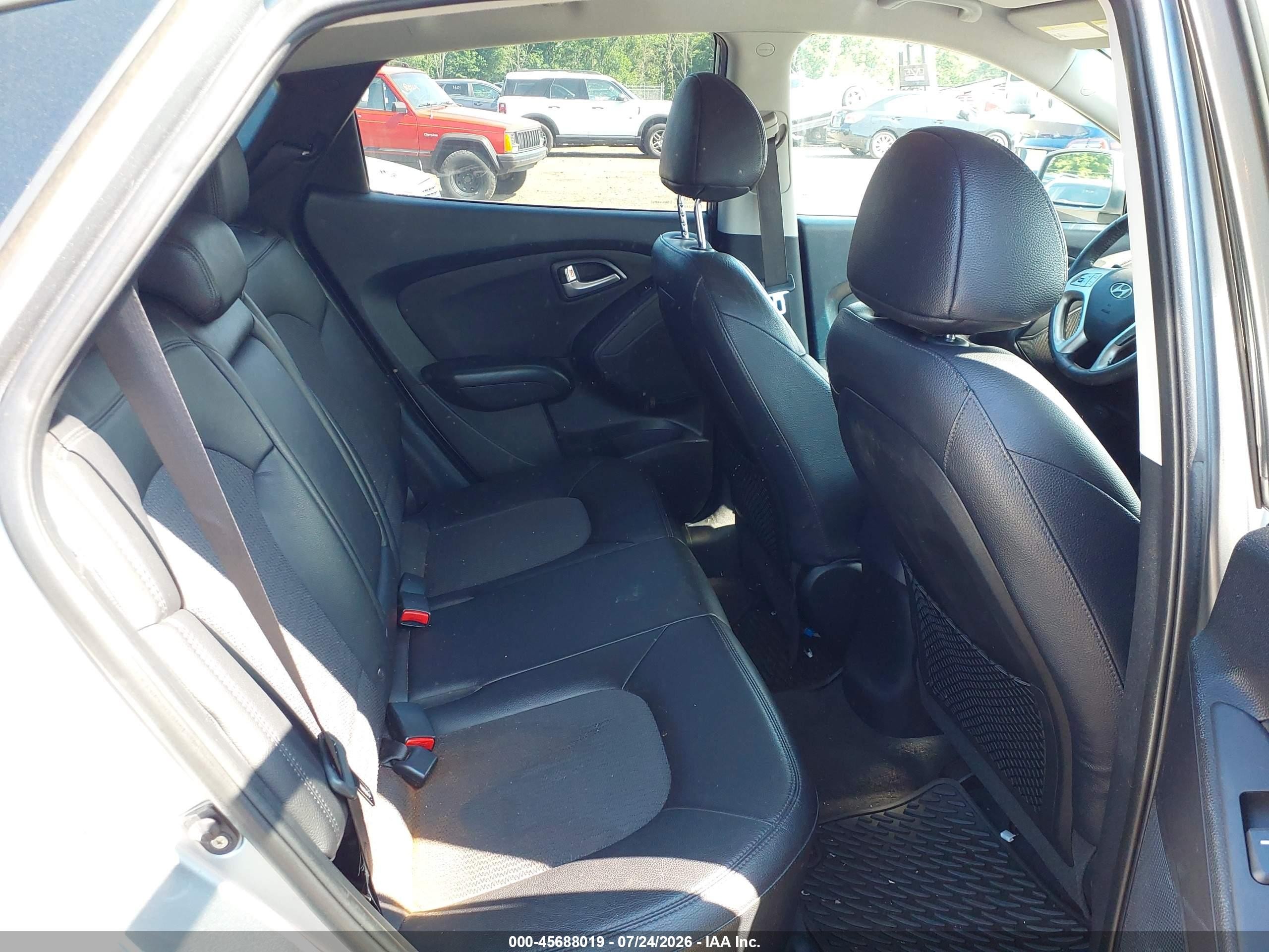 2013 Hyundai Tucson Gls Silver vin: KM8JU3AC2DU698852