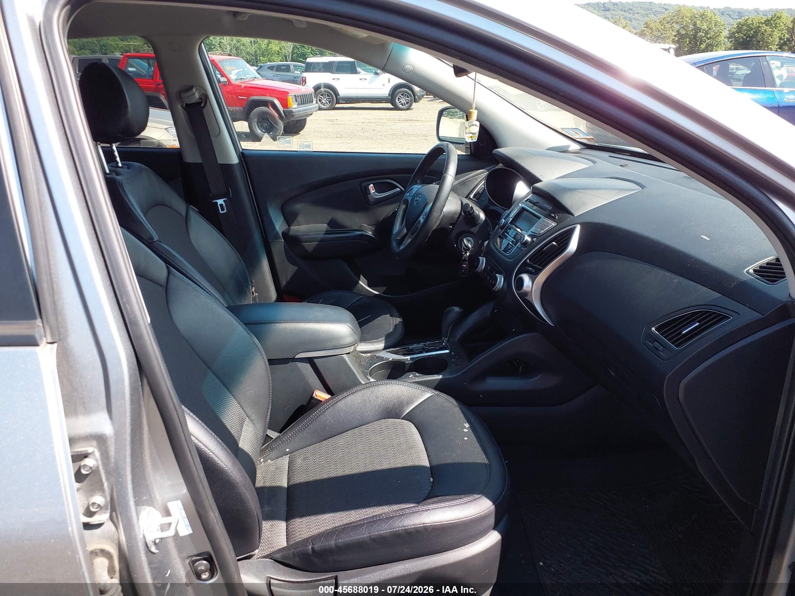 2013 Hyundai Tucson Gls Silver vin: KM8JU3AC2DU698852