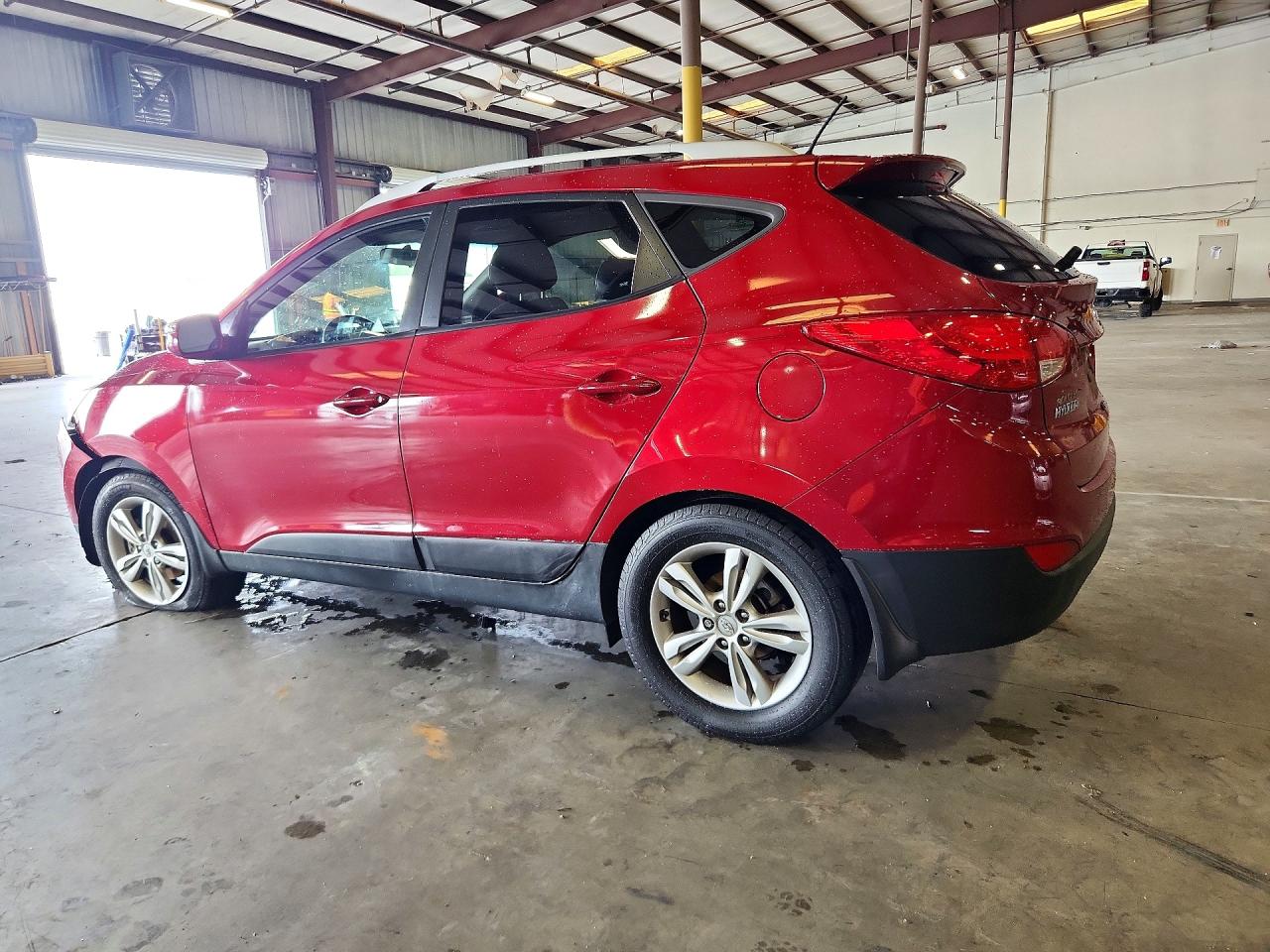 2013 Hyundai Tucson Gls Red vin: KM8JU3AC2DU707498
