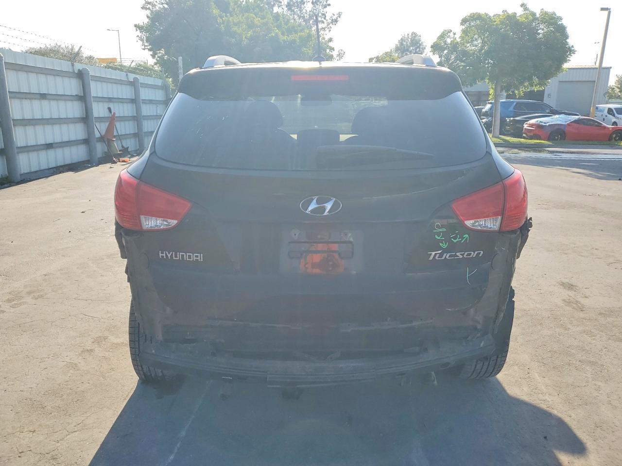 2013 Hyundai Tucson Gls Black vin: KM8JU3AC2DU766776