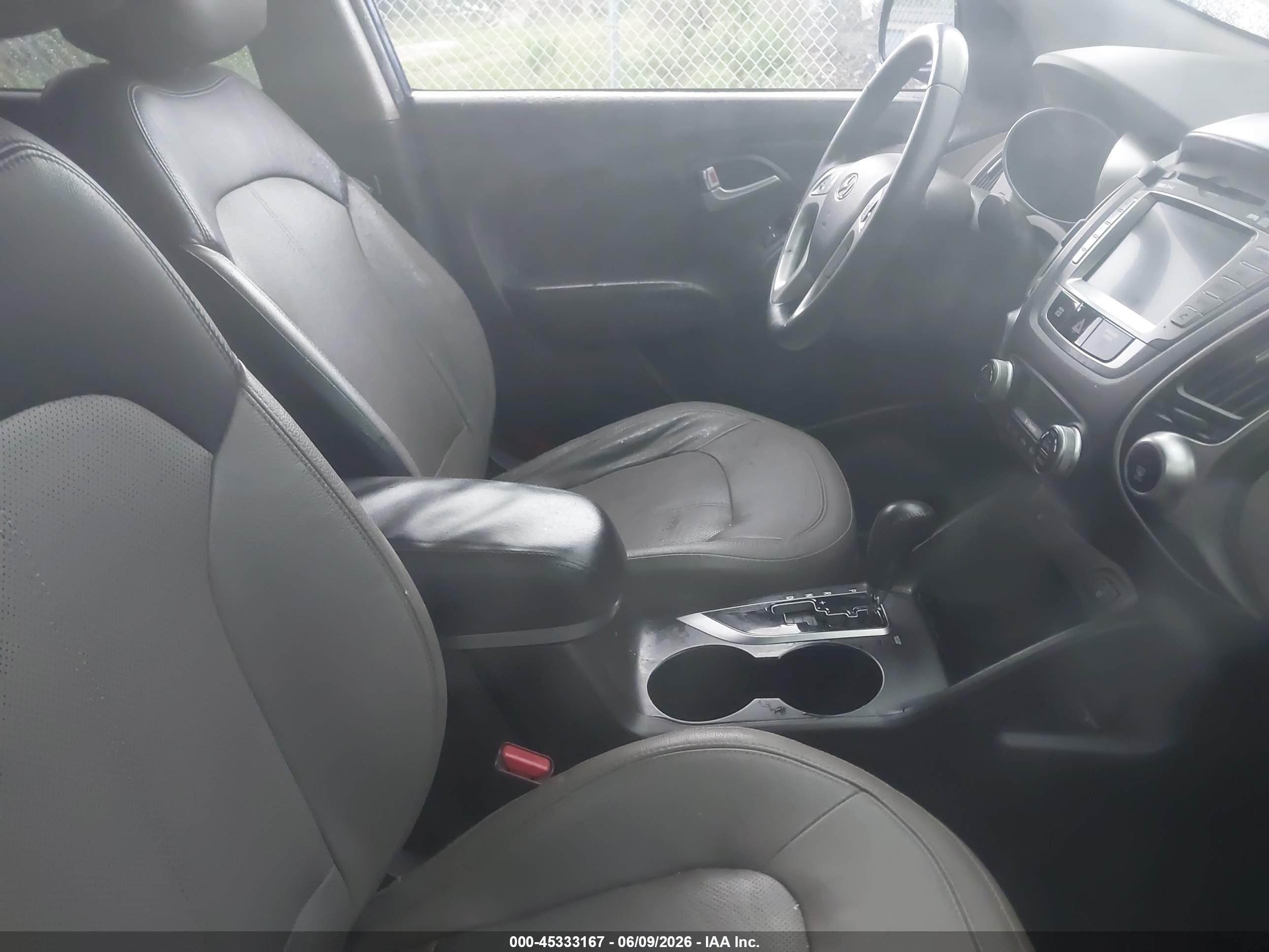 2013 Hyundai Tucson Limited Blue vin: KM8JU3AC2DU773694