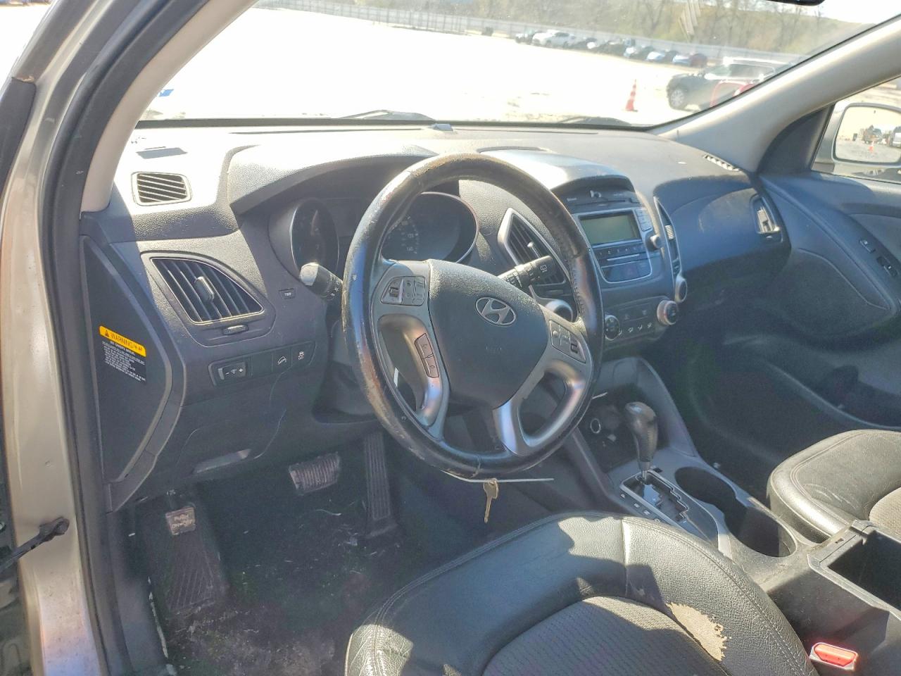 2010 Hyundai Tucson Gls Silver vin: KM8JU3AC3AU071041