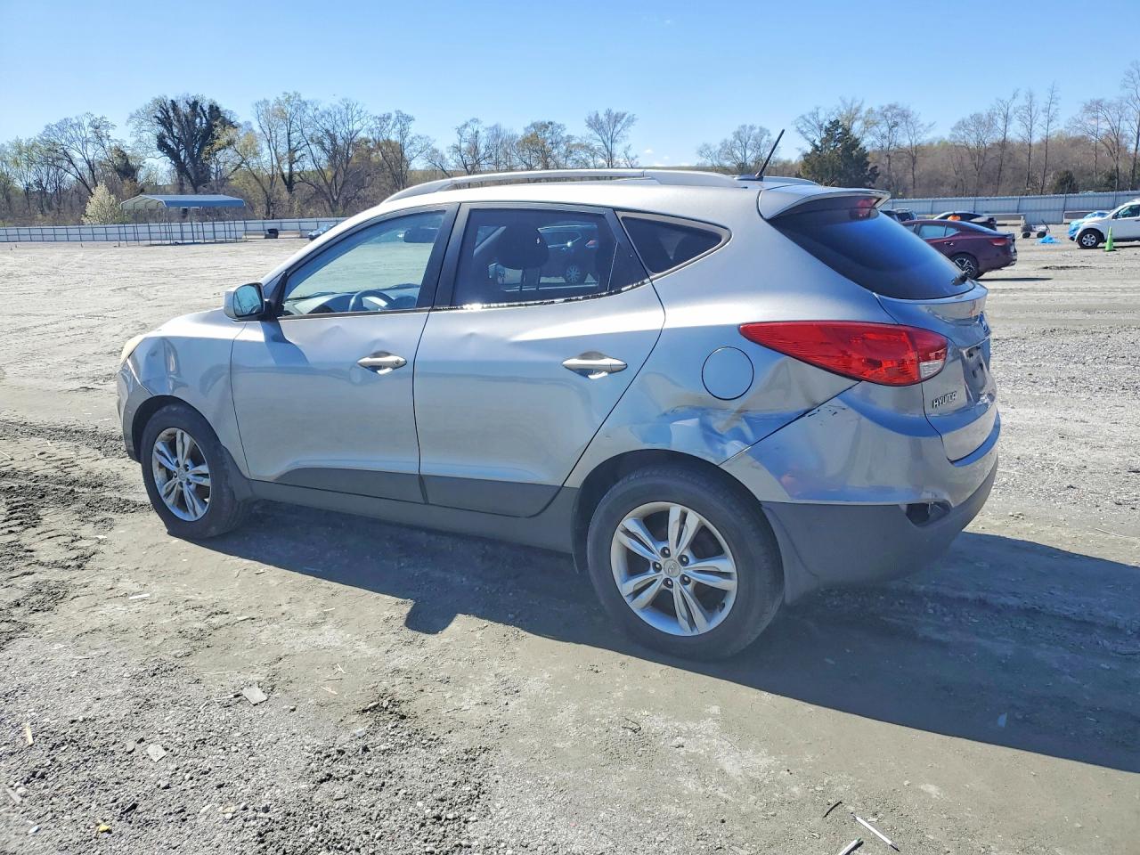 2010 Hyundai Tucson Gls Silver vin: KM8JU3AC3AU071041