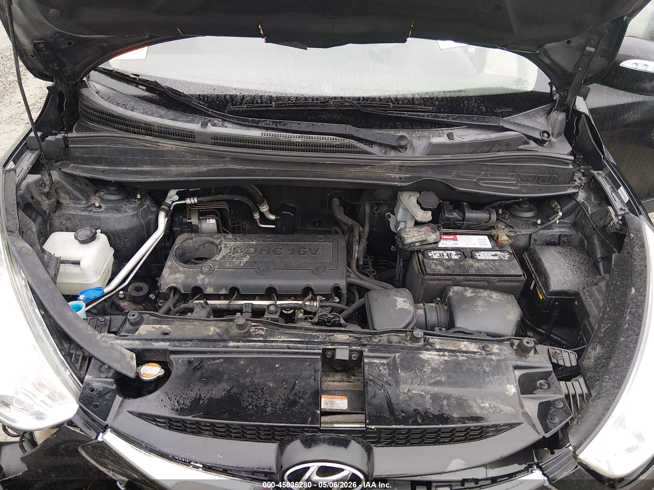 2011 Hyundai Tucson Limited Black vin: KM8JU3AC3BU131871