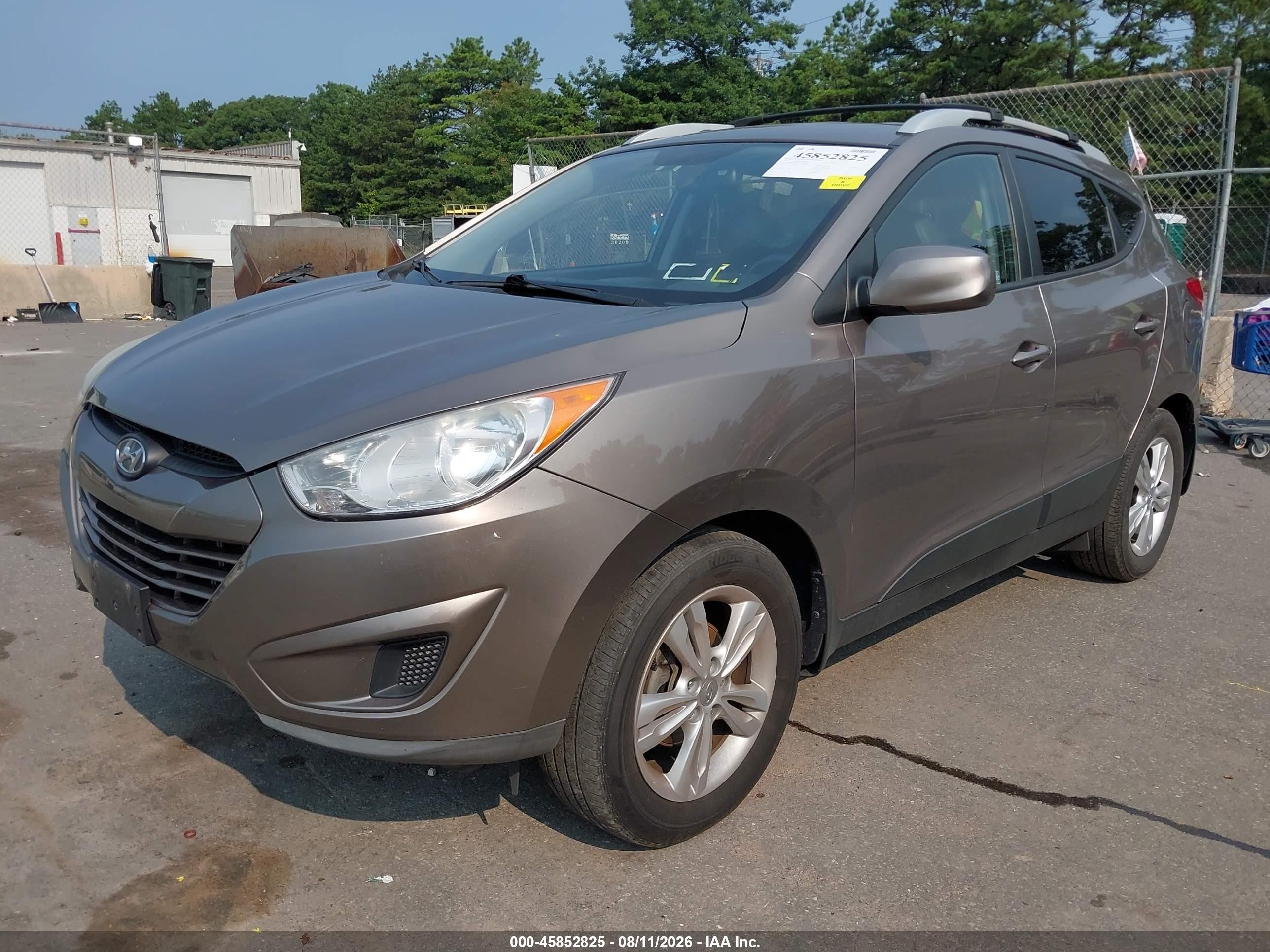 2011 Hyundai Tucson Gls Brown vin: KM8JU3AC3BU190242