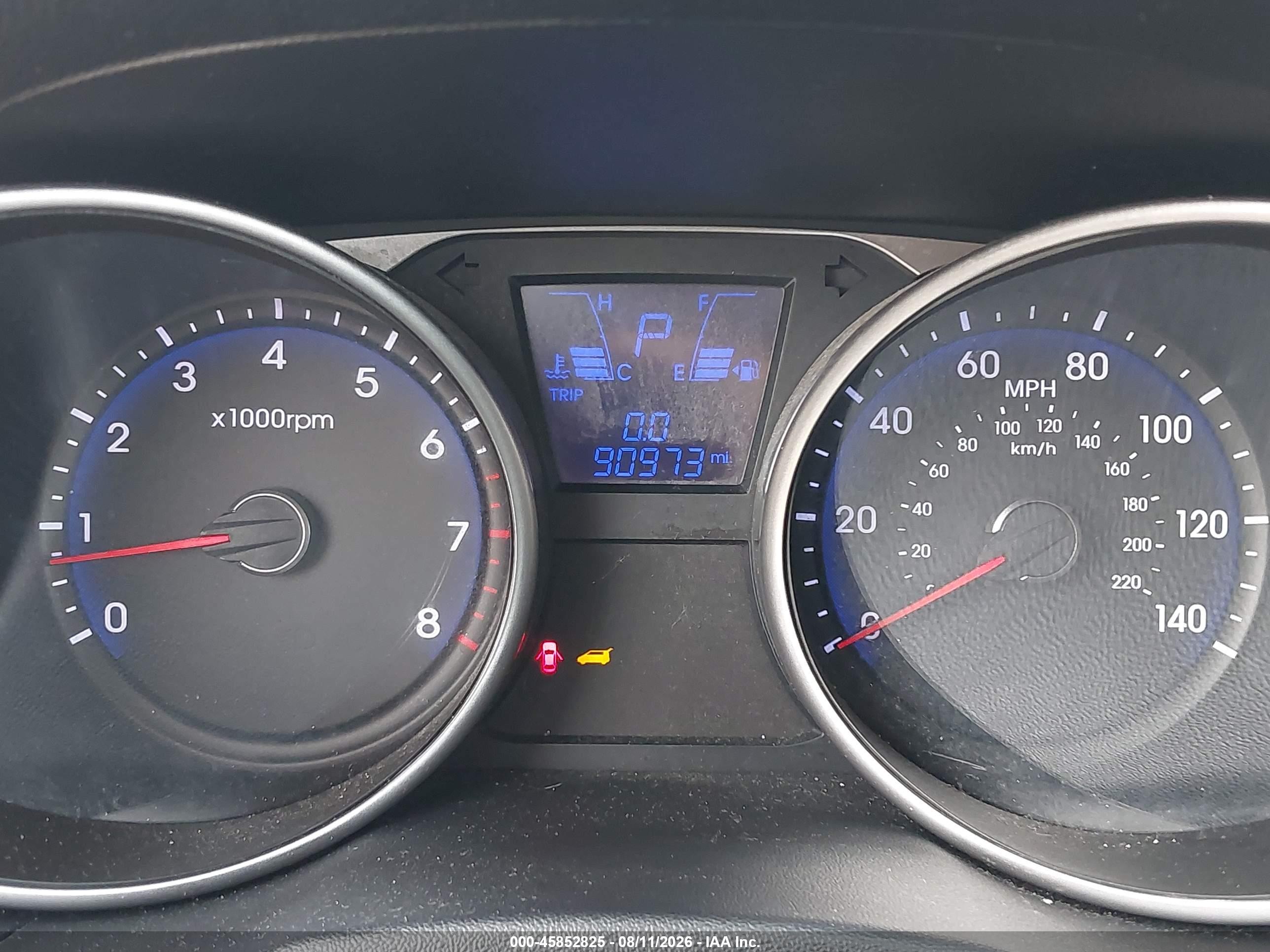 2011 Hyundai Tucson Gls Brown vin: KM8JU3AC3BU190242
