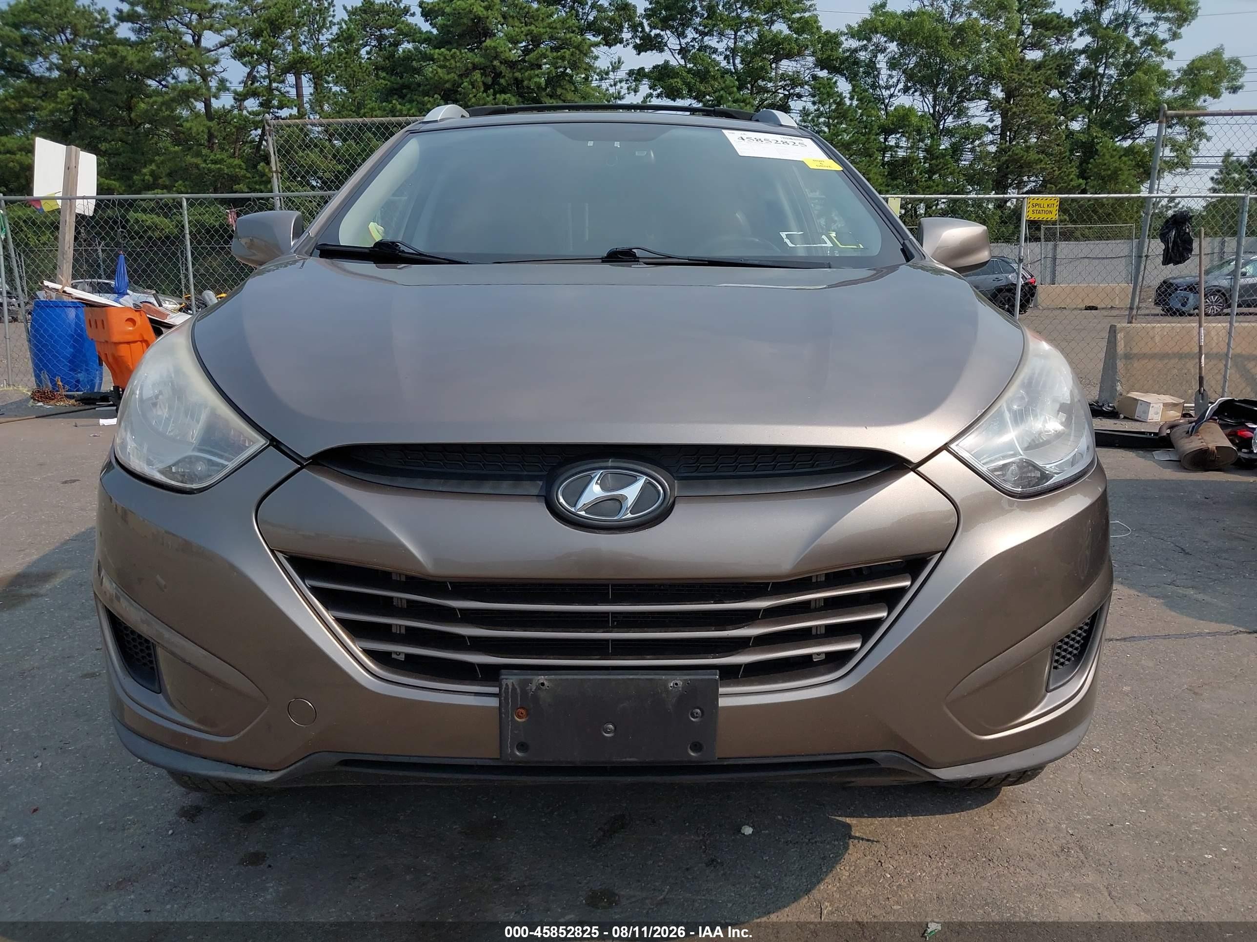 2011 Hyundai Tucson Gls Brown vin: KM8JU3AC3BU190242
