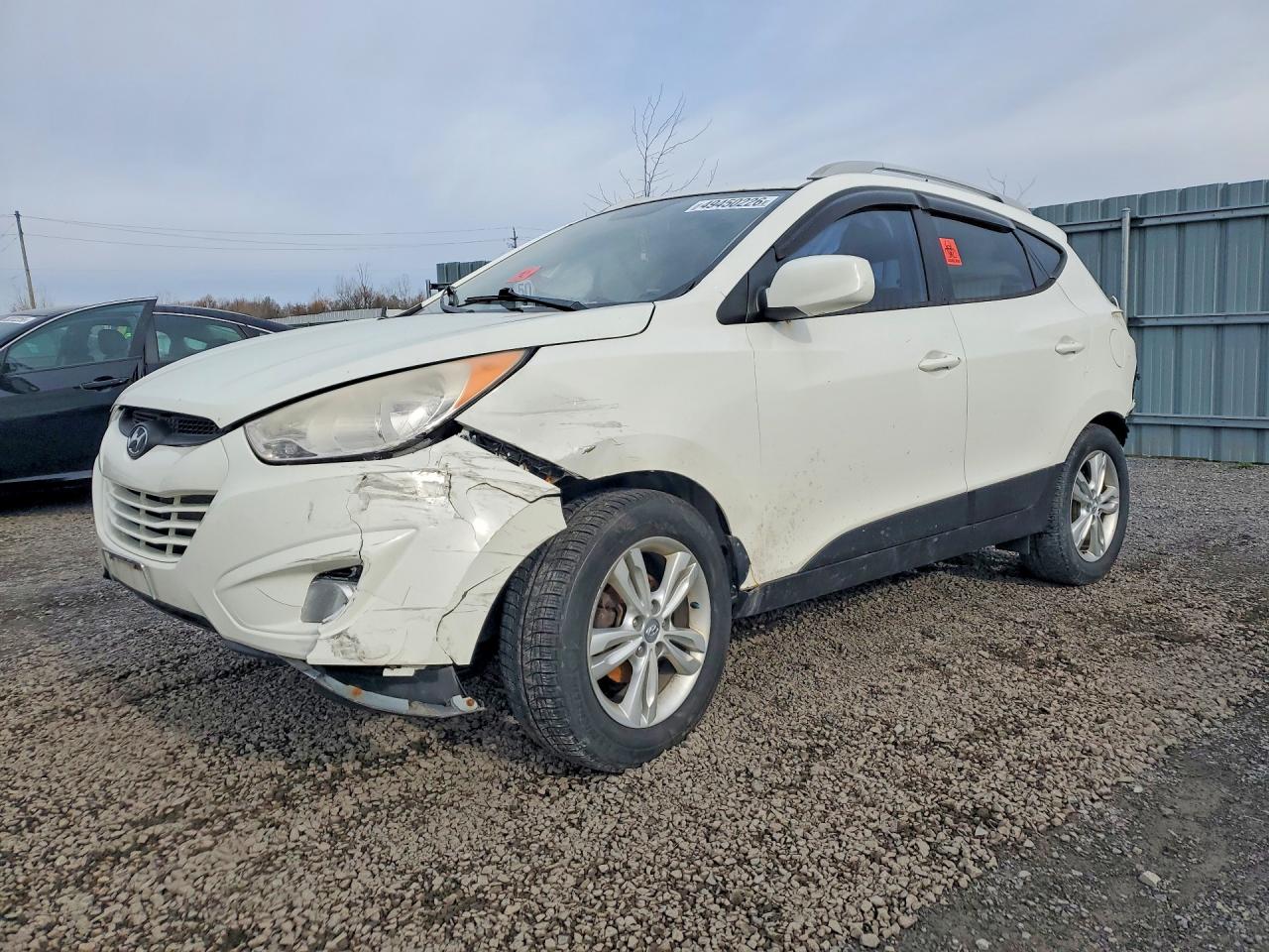 2011 Hyundai Tucson Gls White vin: KM8JU3AC3BU251542