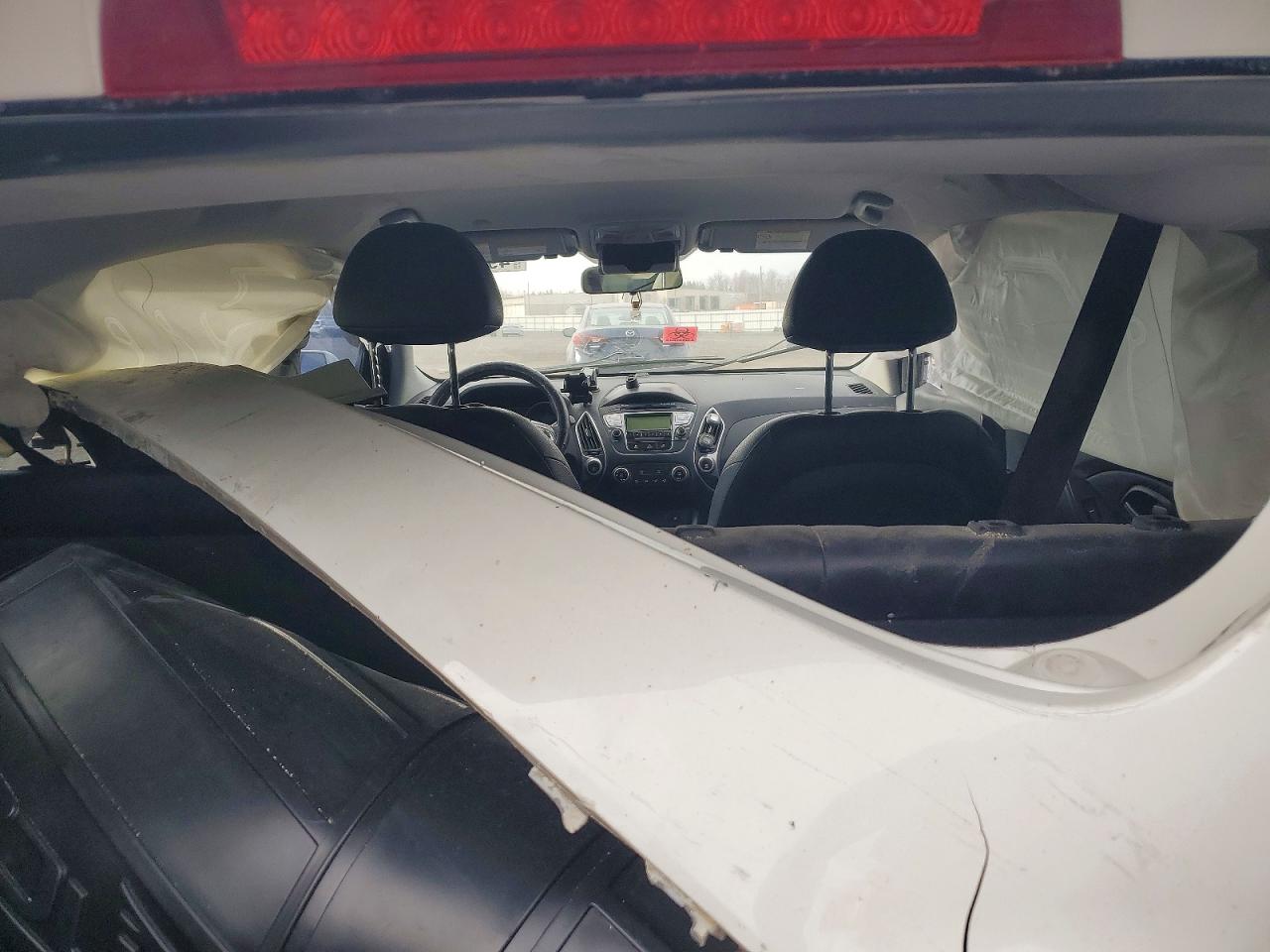 2011 Hyundai Tucson Gls White vin: KM8JU3AC3BU251542