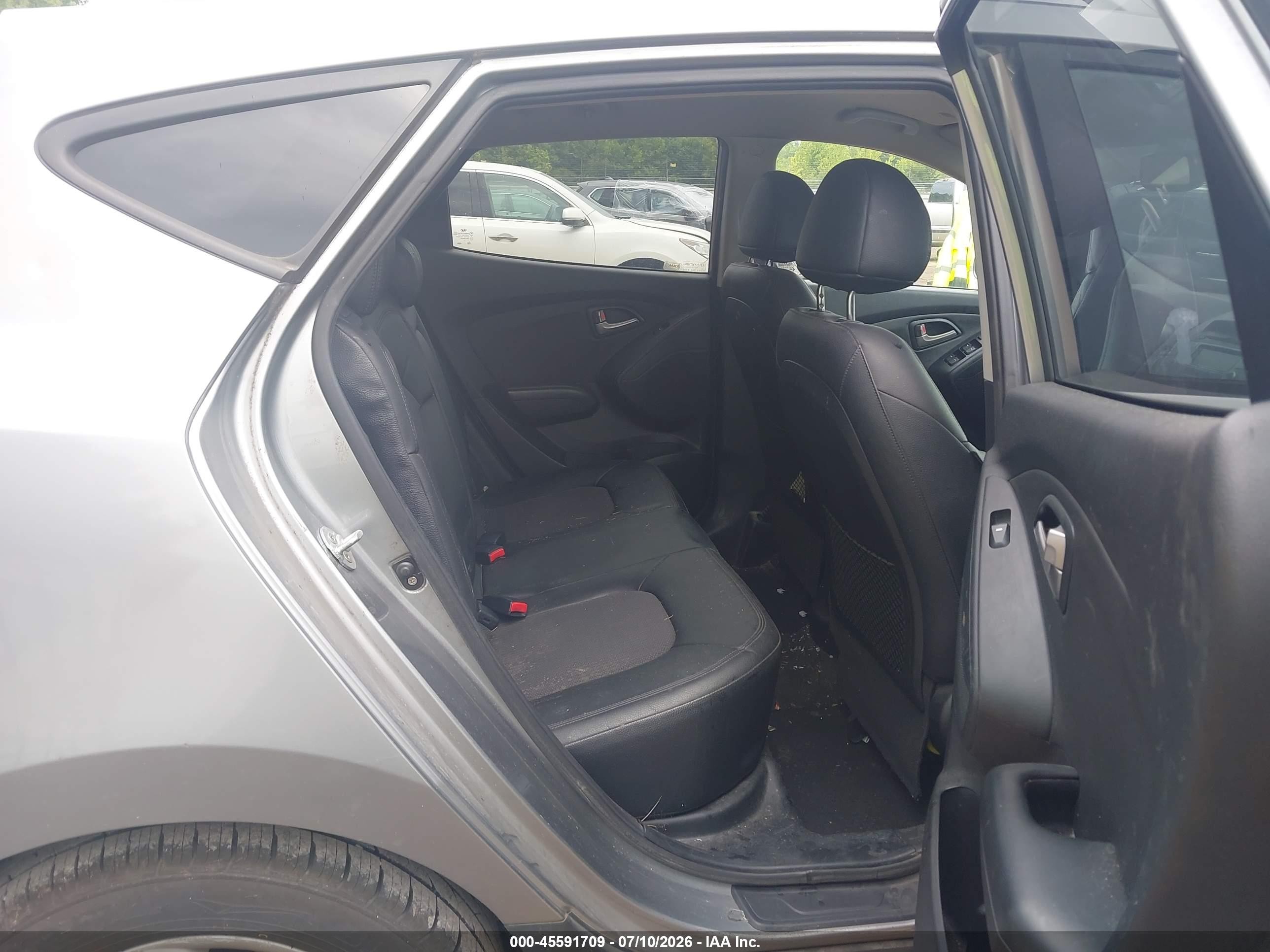 2011 Hyundai Tucson Gls Silver vin: KM8JU3AC3BU257020