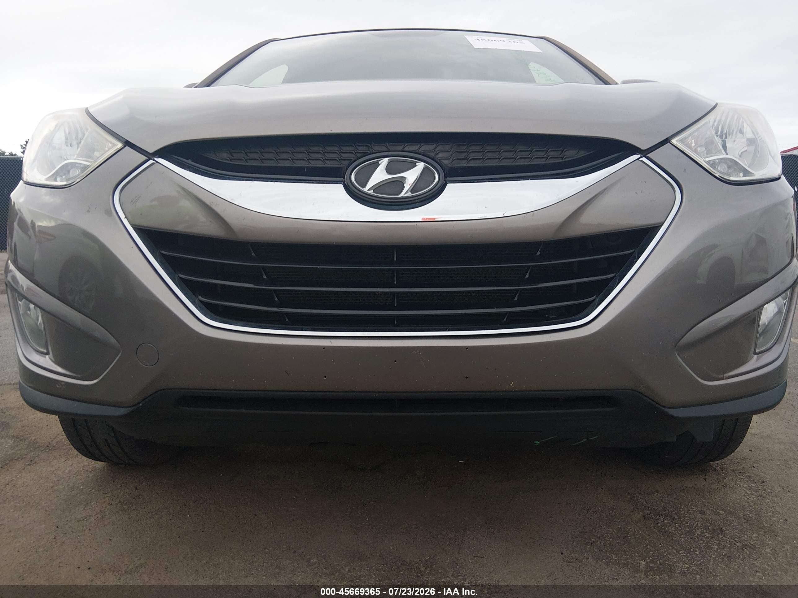 2011 Hyundai Tucson Limited Brown vin: KM8JU3AC3BU276456