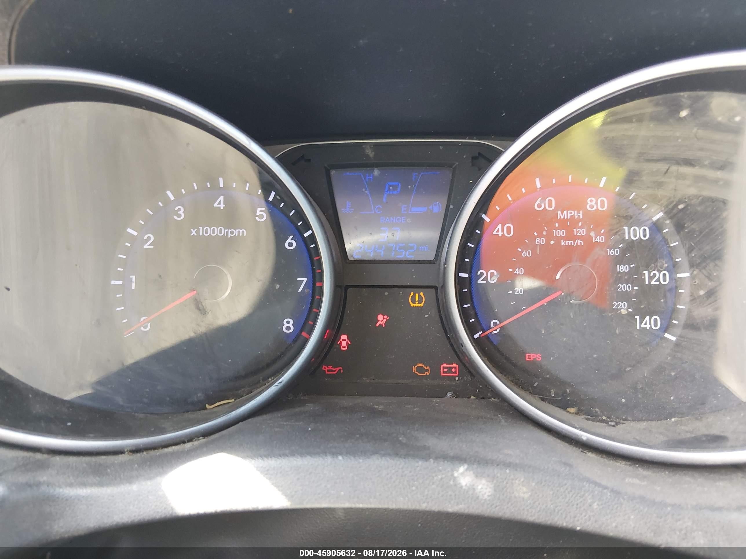 2012 Hyundai Tucson Gls Silver vin: KM8JU3AC3CU339136