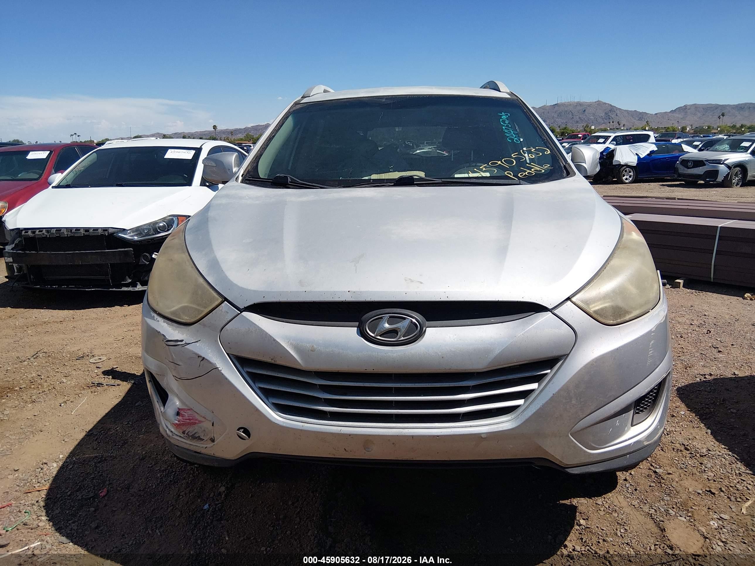 2012 Hyundai Tucson Gls Silver vin: KM8JU3AC3CU339136