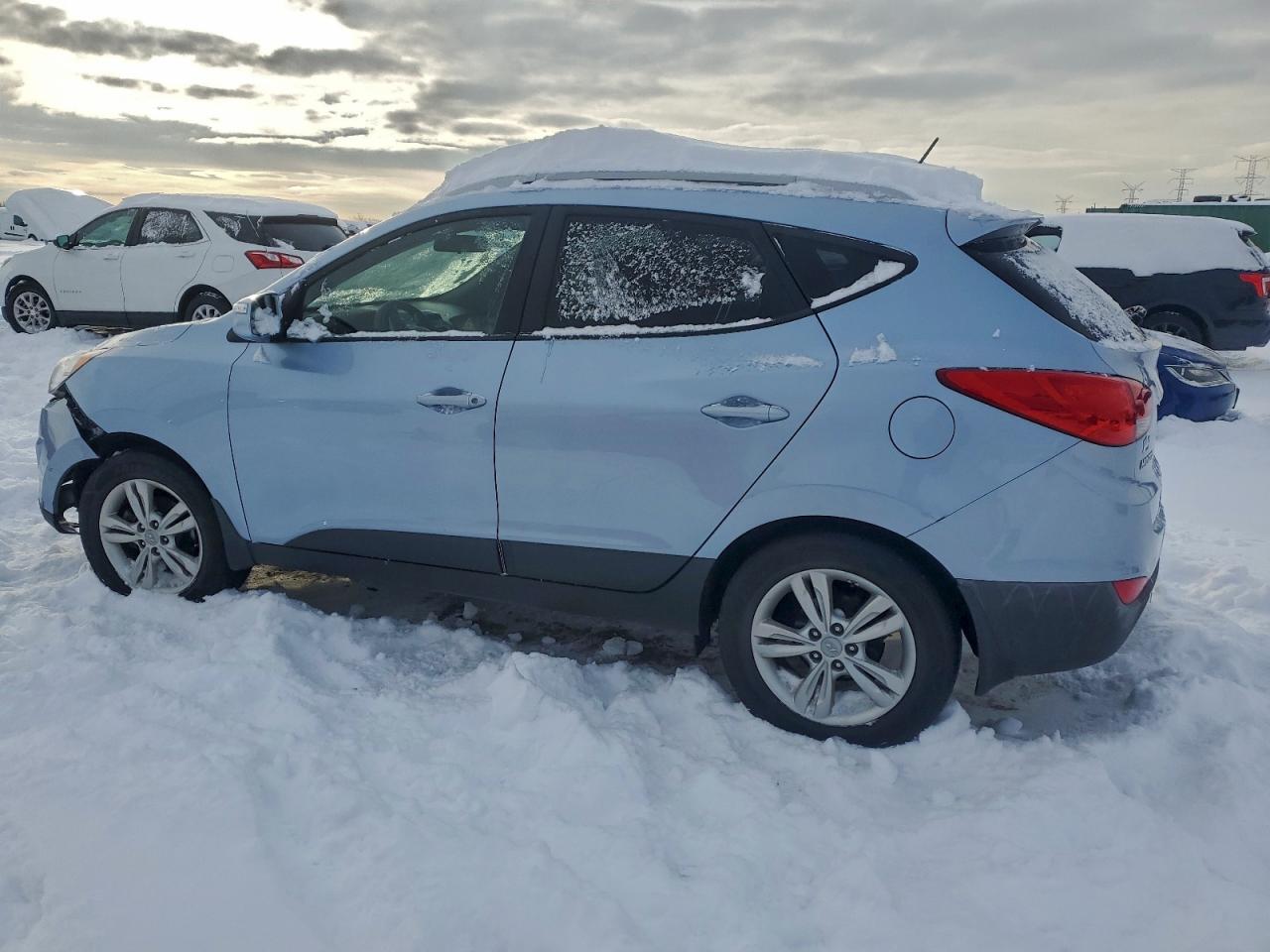 2012 Hyundai Tucson Gls Blue vin: KM8JU3AC3CU340738