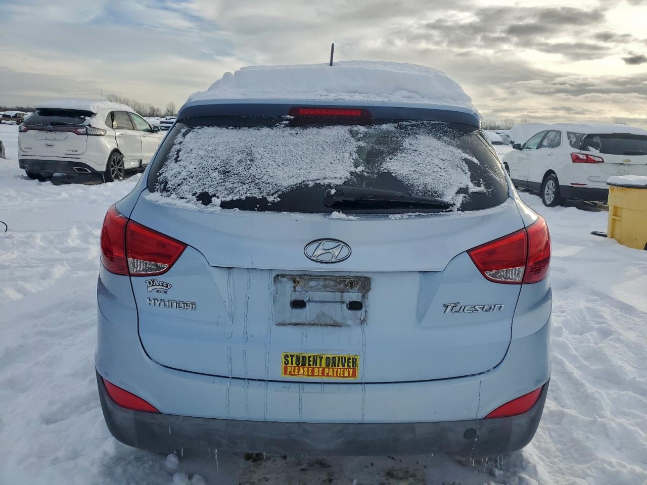 2012 Hyundai Tucson Gls Blue vin: KM8JU3AC3CU340738