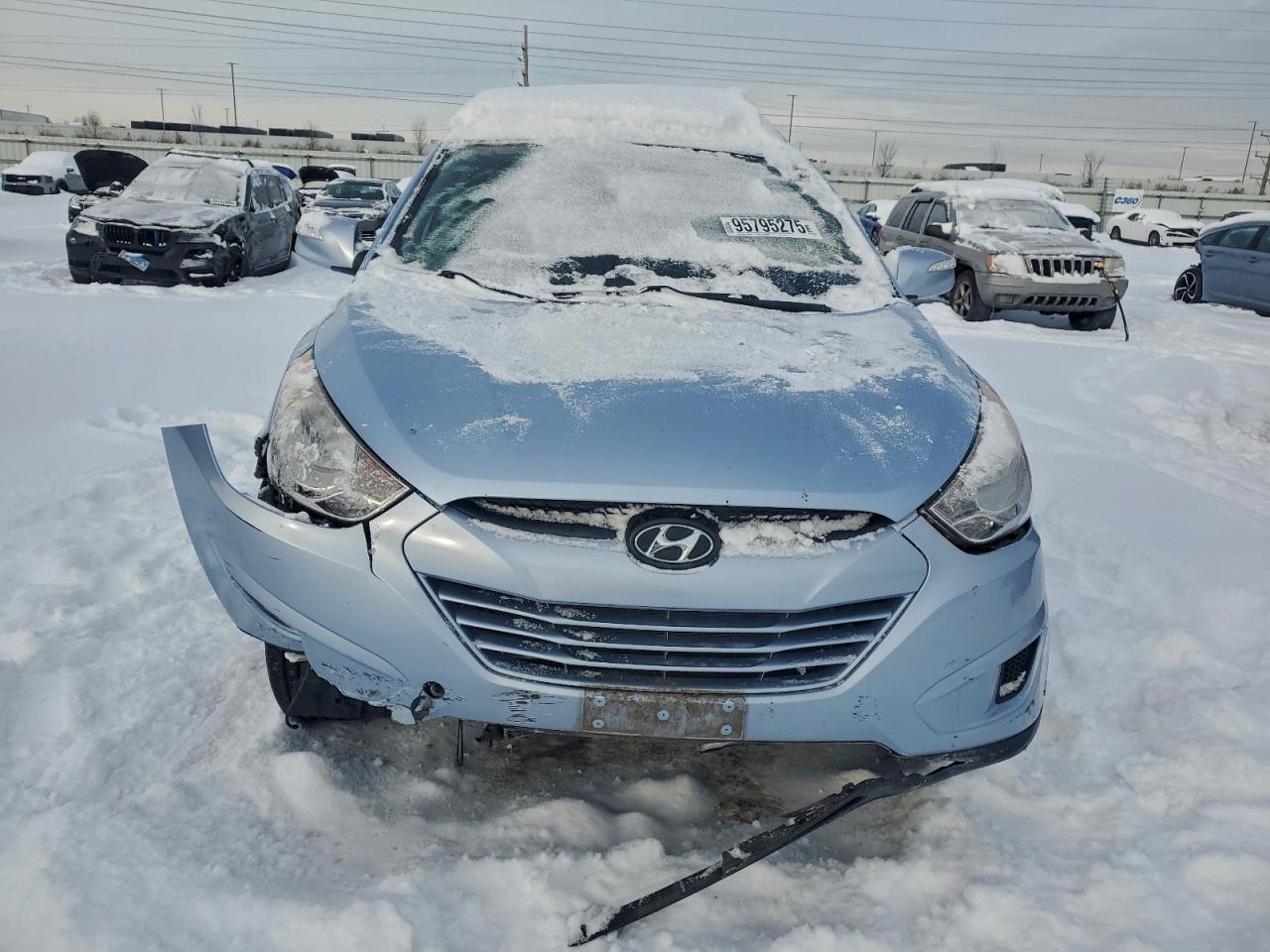2012 Hyundai Tucson Gls Blue vin: KM8JU3AC3CU340738