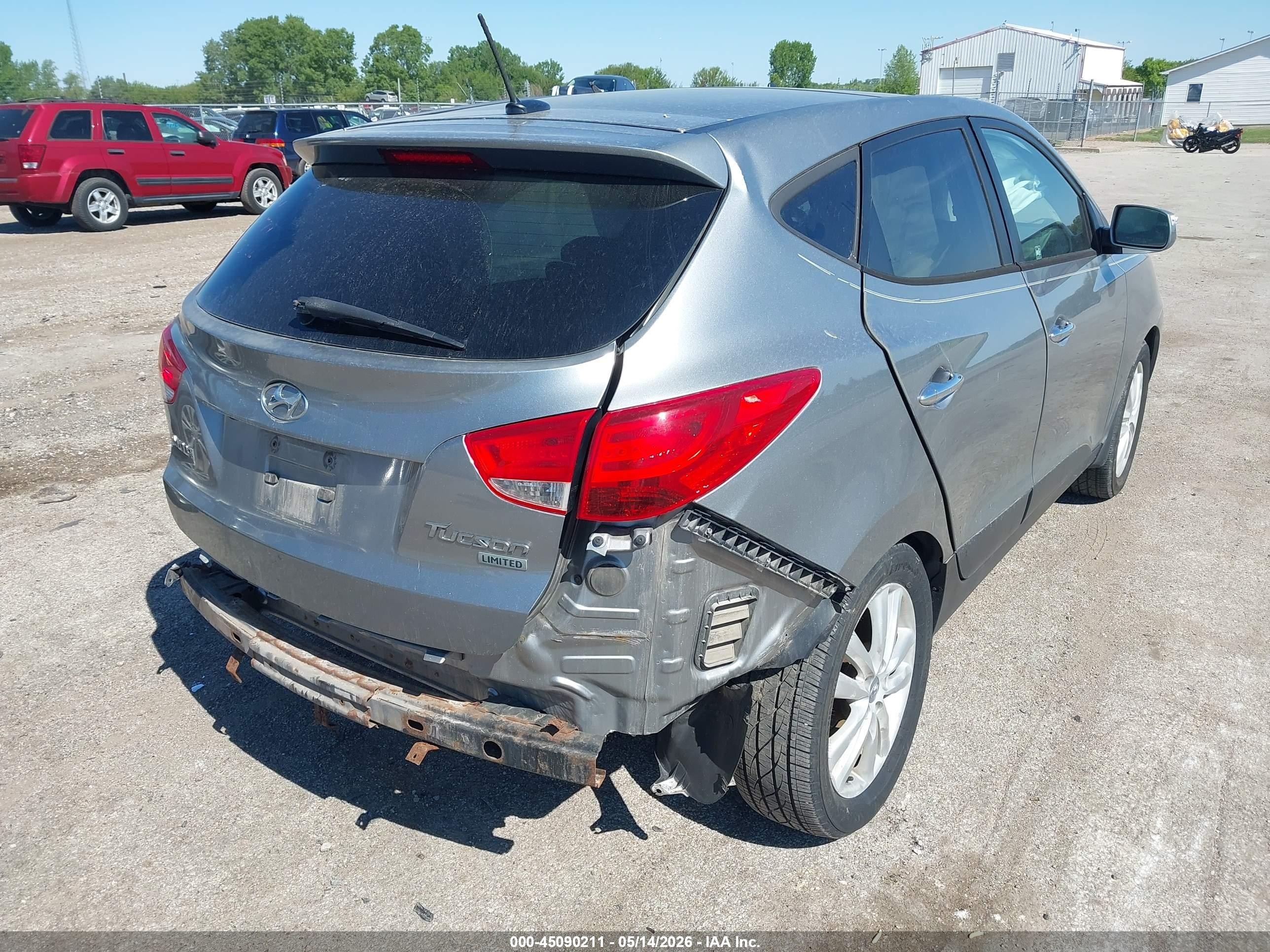 2012 Hyundai Tucson Limited Beige vin: KM8JU3AC3CU343462