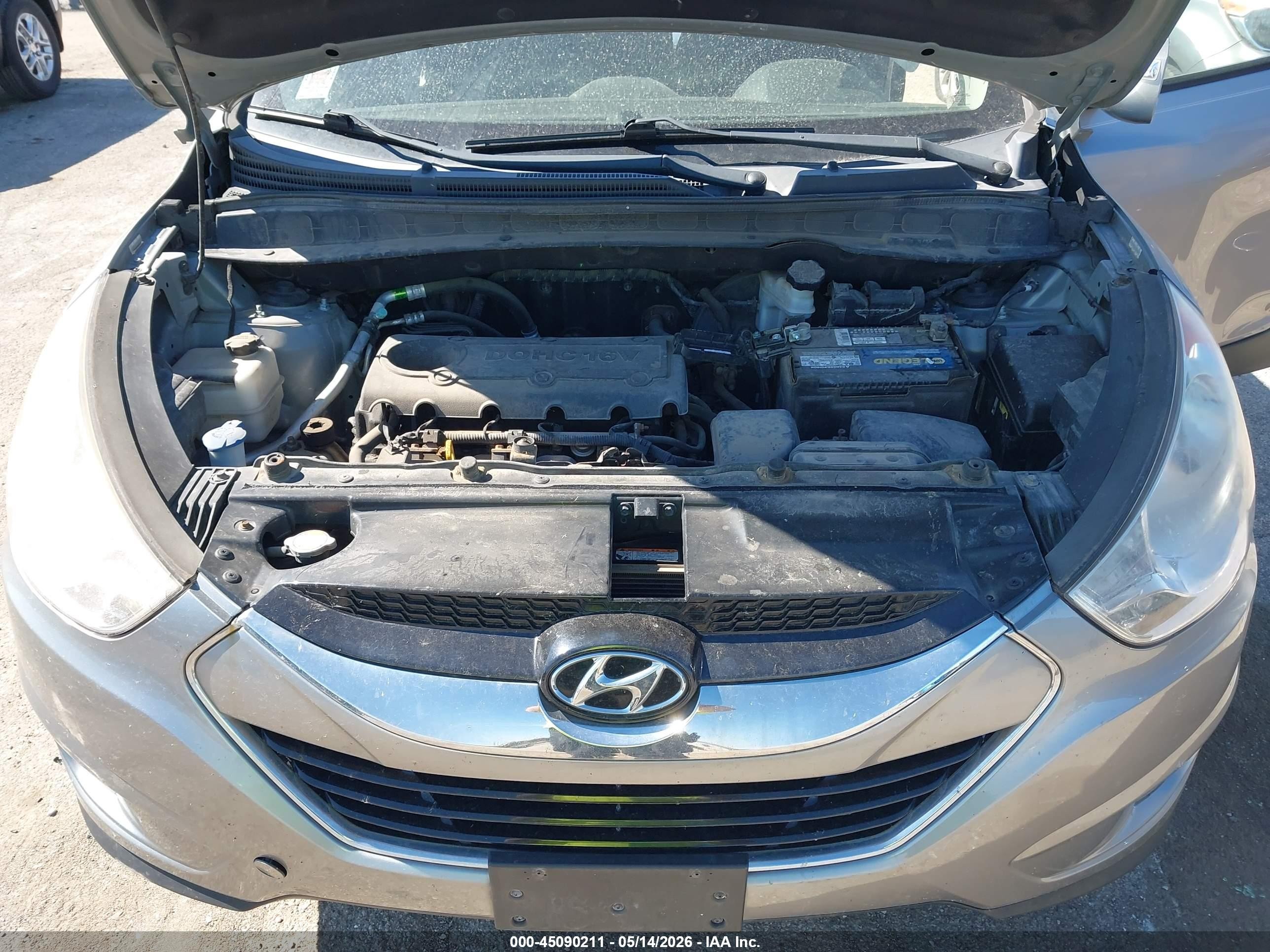2012 Hyundai Tucson Limited Beige vin: KM8JU3AC3CU343462