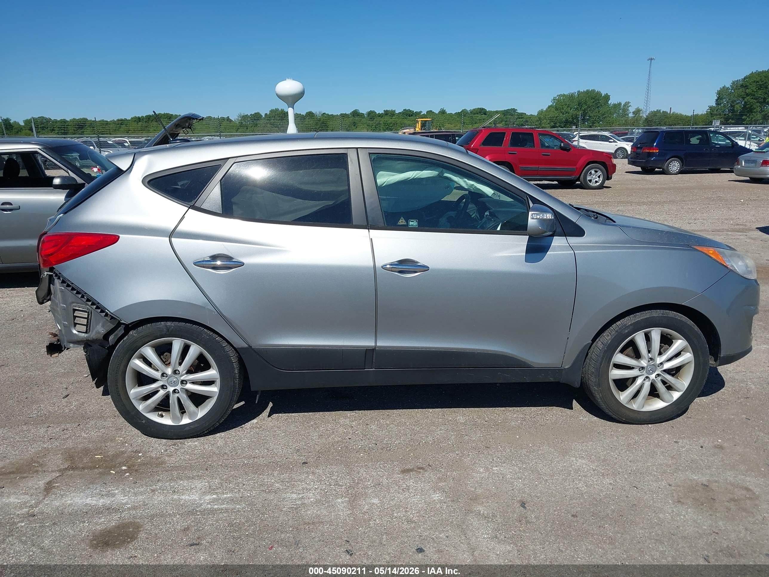 2012 Hyundai Tucson Limited Beige vin: KM8JU3AC3CU343462