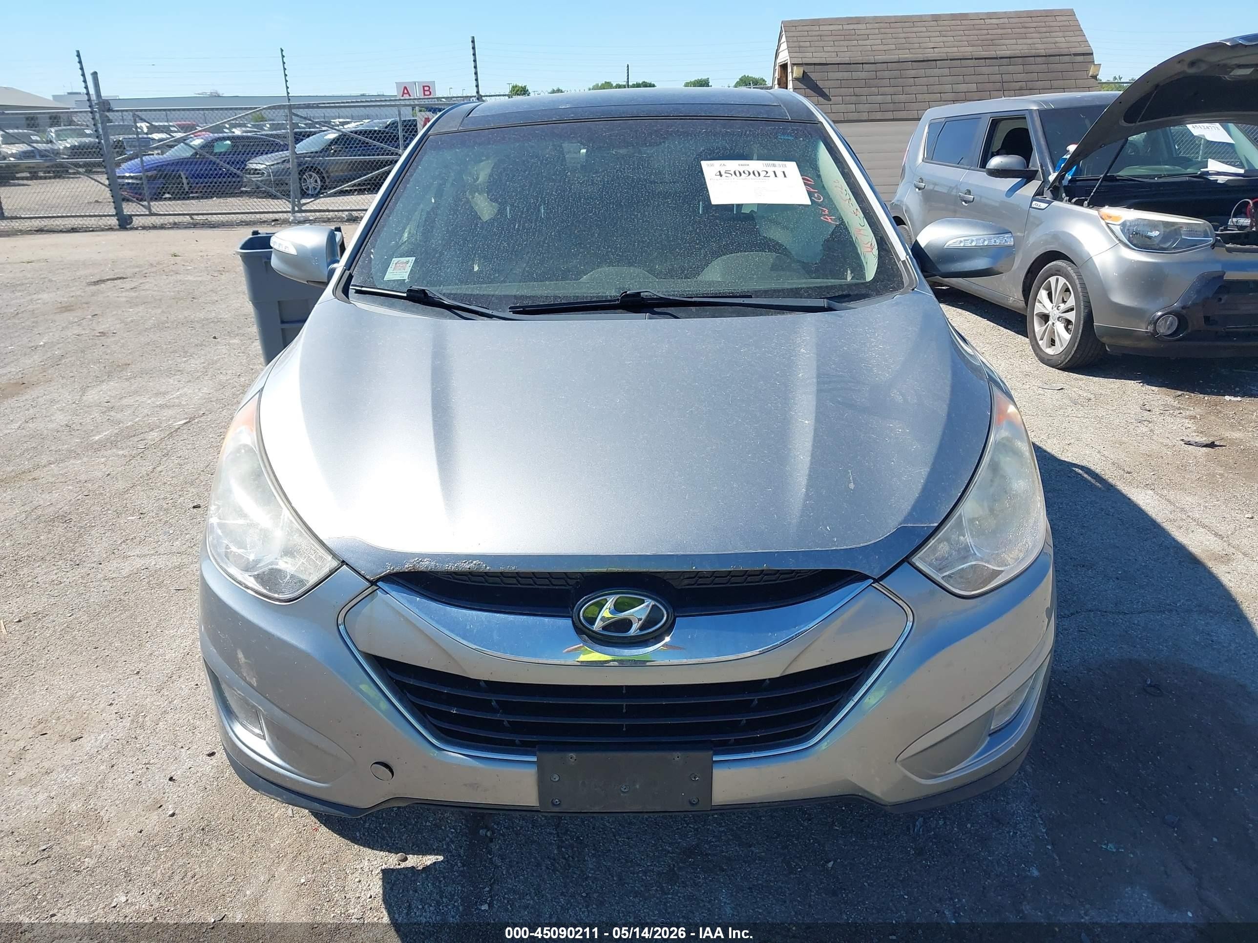 2012 Hyundai Tucson Limited Beige vin: KM8JU3AC3CU343462