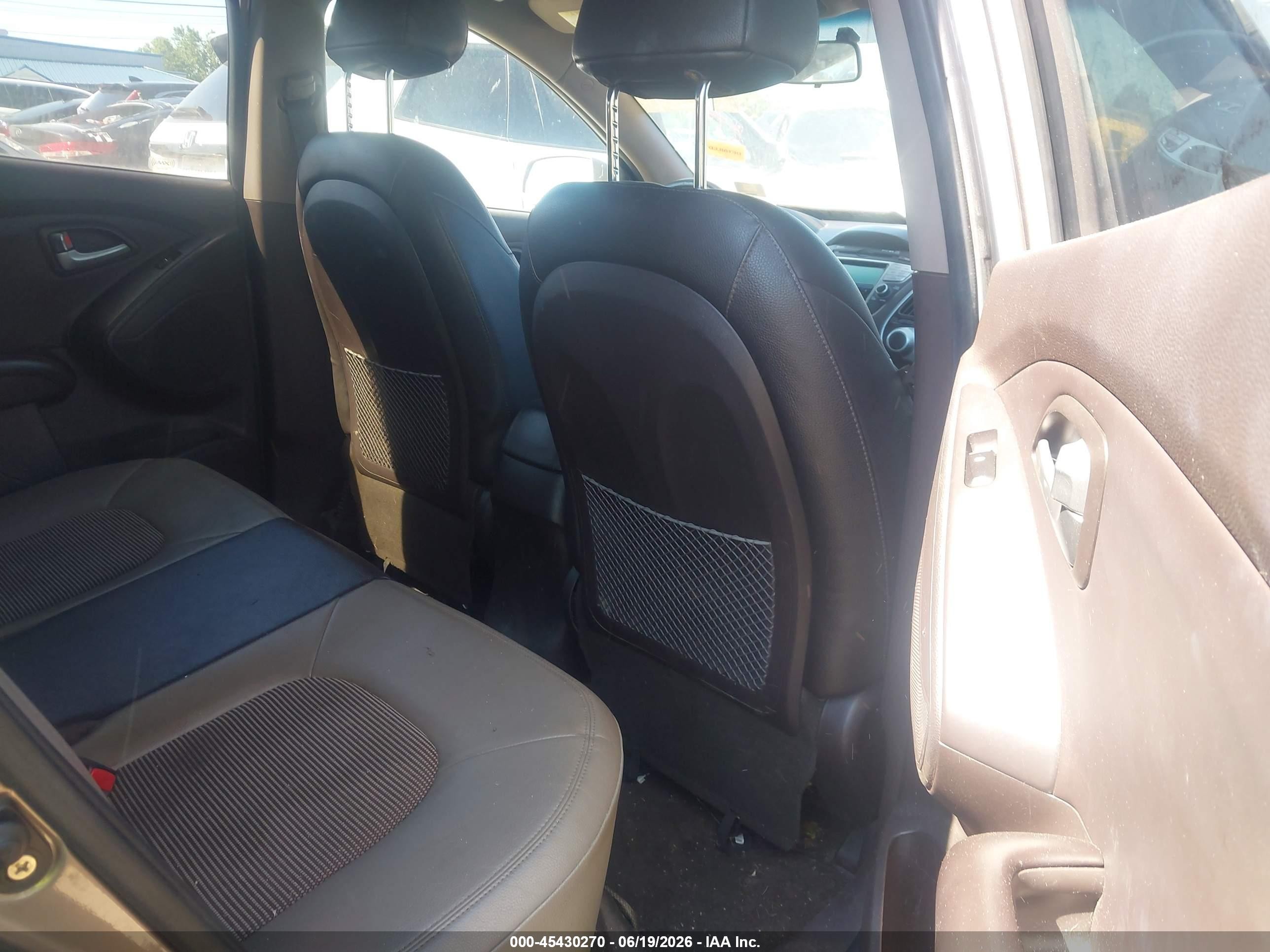 2012 Hyundai Tucson Gls Brown vin: KM8JU3AC3CU387249