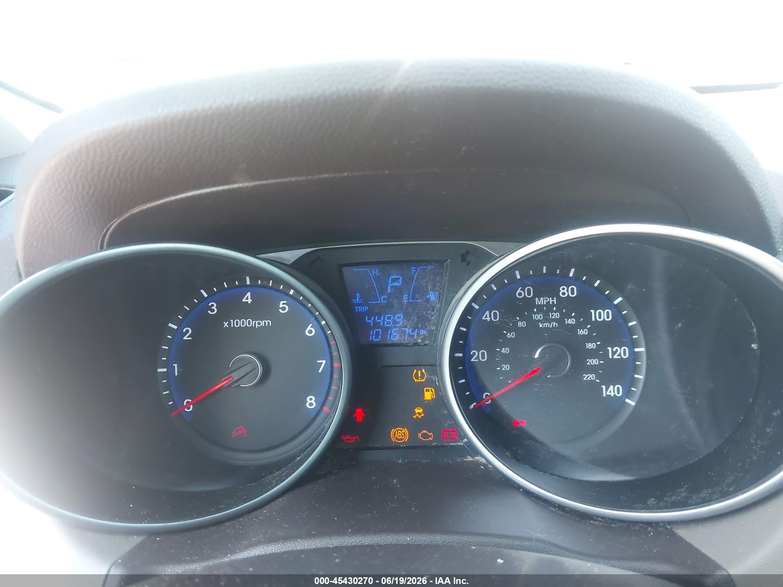 2012 Hyundai Tucson Gls Brown vin: KM8JU3AC3CU387249