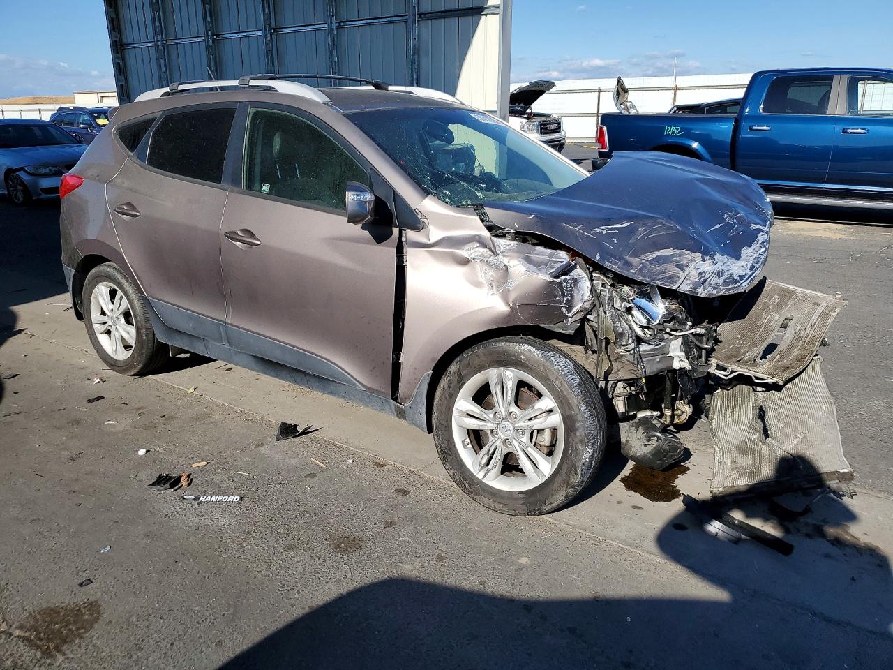 2012 Hyundai Tucson Gls Серый vin: KM8JU3AC3CU444002