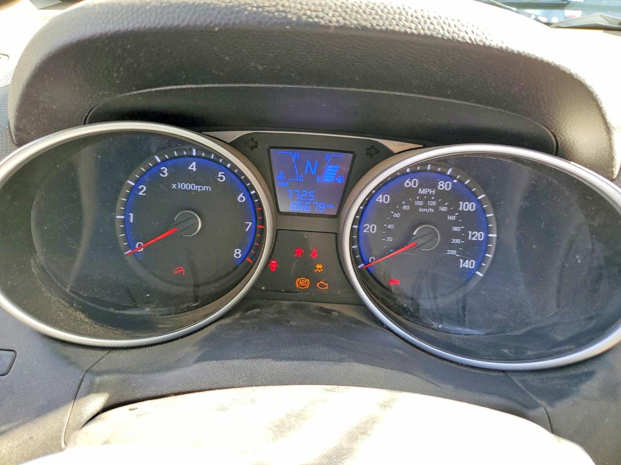 2012 Hyundai Tucson Gls Серый vin: KM8JU3AC3CU444002