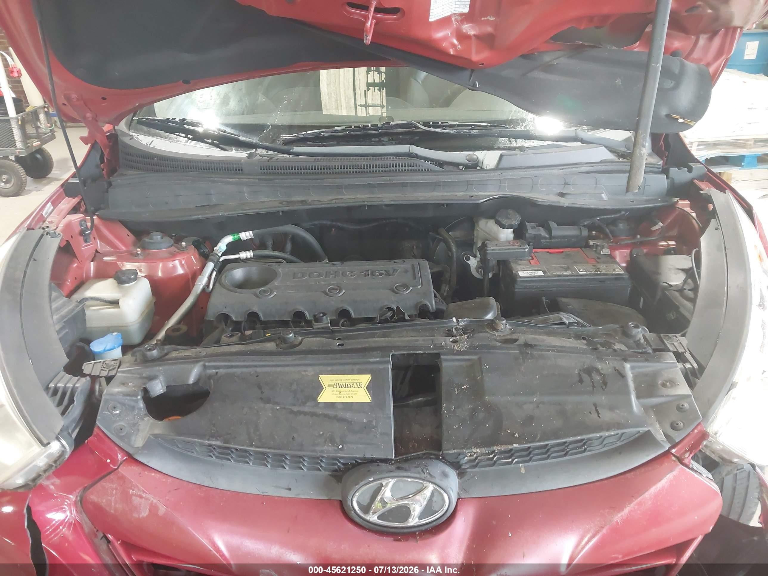 2012 Hyundai Tucson Gls Burgundy vin: KM8JU3AC3CU444565