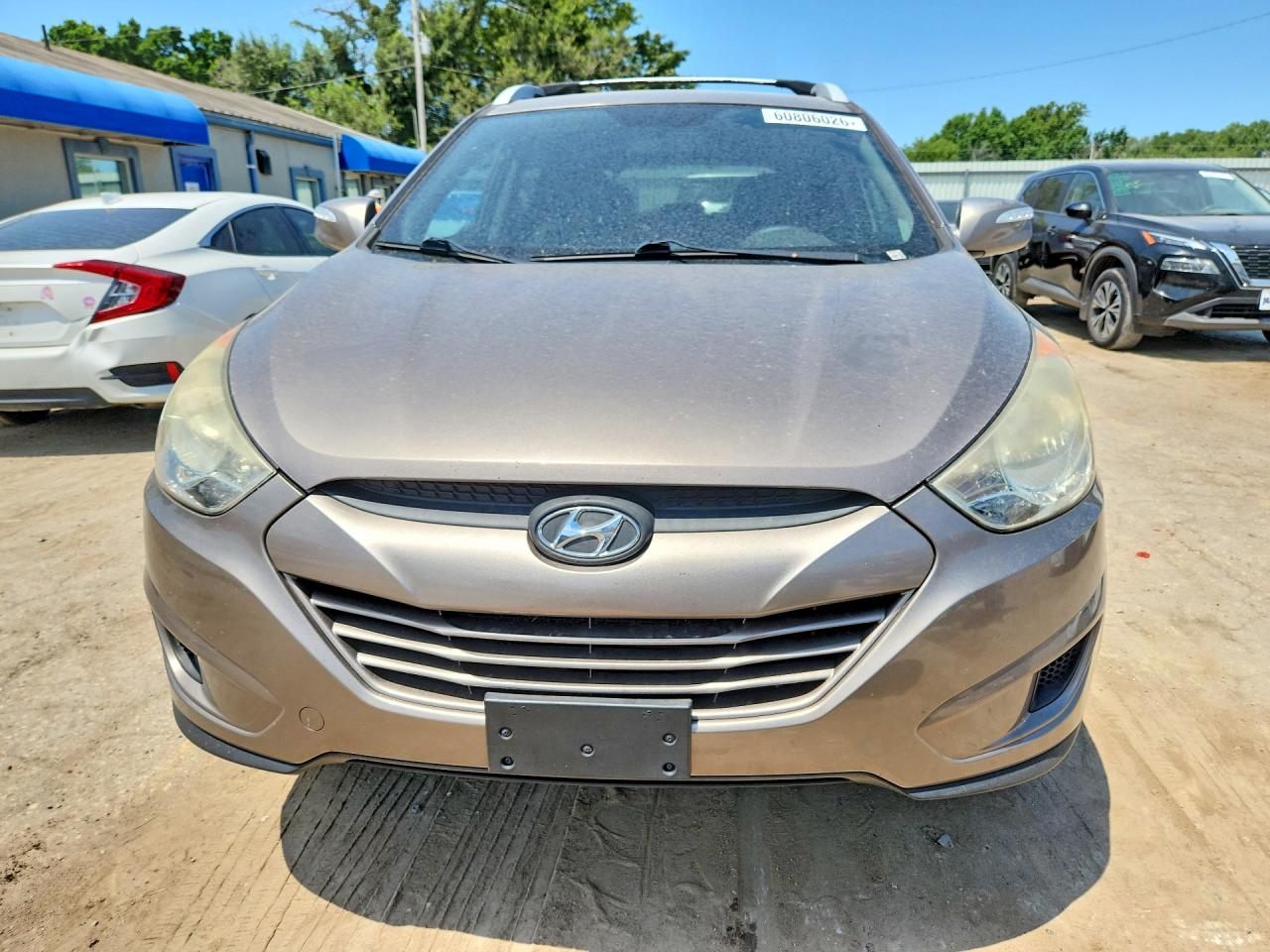 2012 Hyundai Tucson Gls Gray vin: KM8JU3AC3CU505851