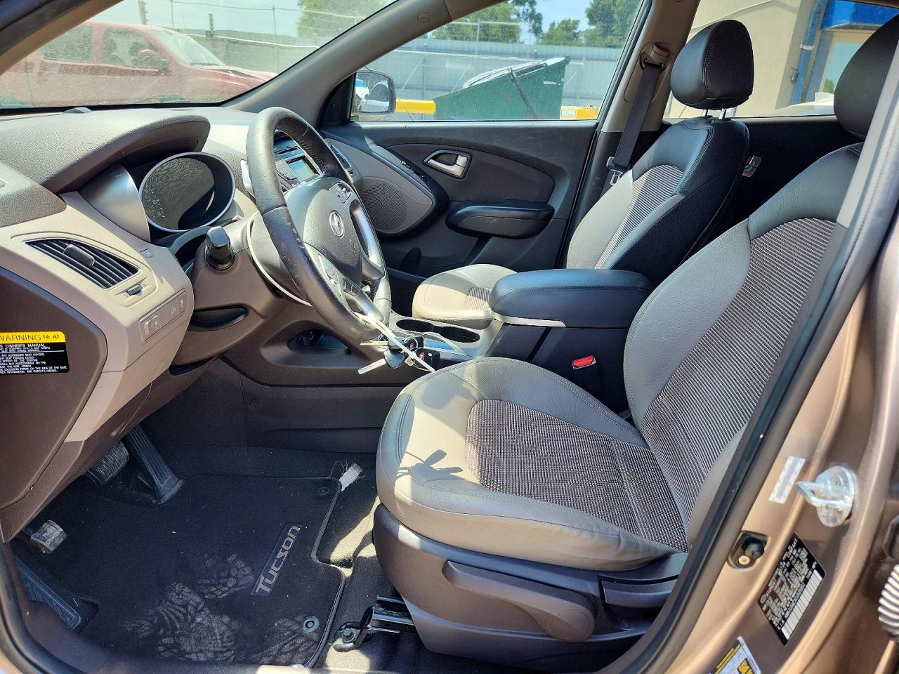 2012 Hyundai Tucson Gls Gray vin: KM8JU3AC3CU505851