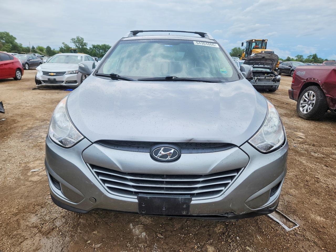 2012 Hyundai Tucson Gls Silver vin: KM8JU3AC3CU528854