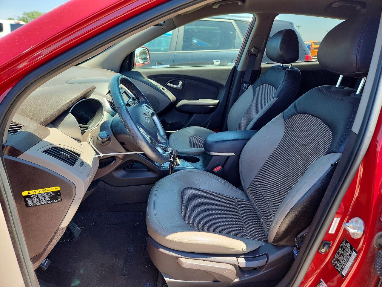 2013 Hyundai Tucson Gls Red vin: KM8JU3AC3DU547812