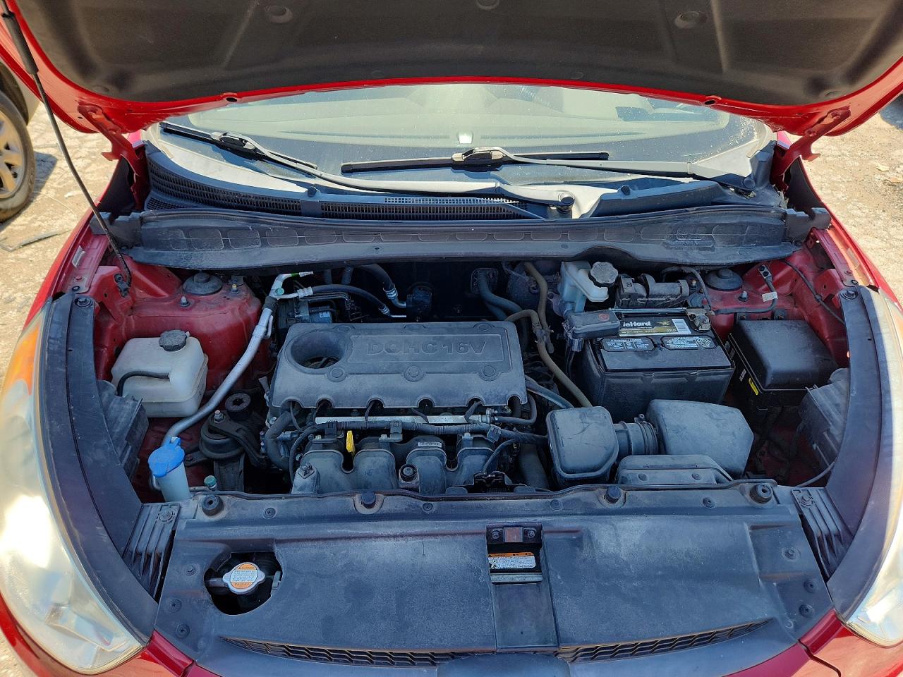 2013 Hyundai Tucson Gls Red vin: KM8JU3AC3DU547812