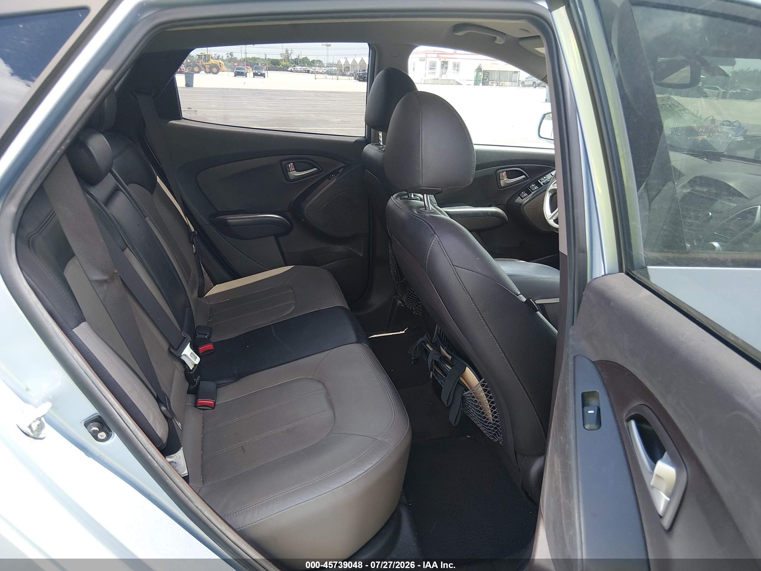 2013 Hyundai Tucson Gls/limited Blue vin: KM8JU3AC3DU598355