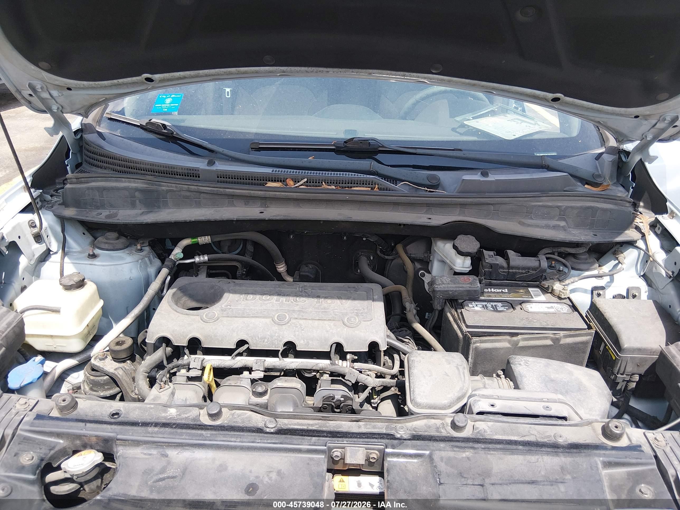 2013 Hyundai Tucson Gls/limited Blue vin: KM8JU3AC3DU598355