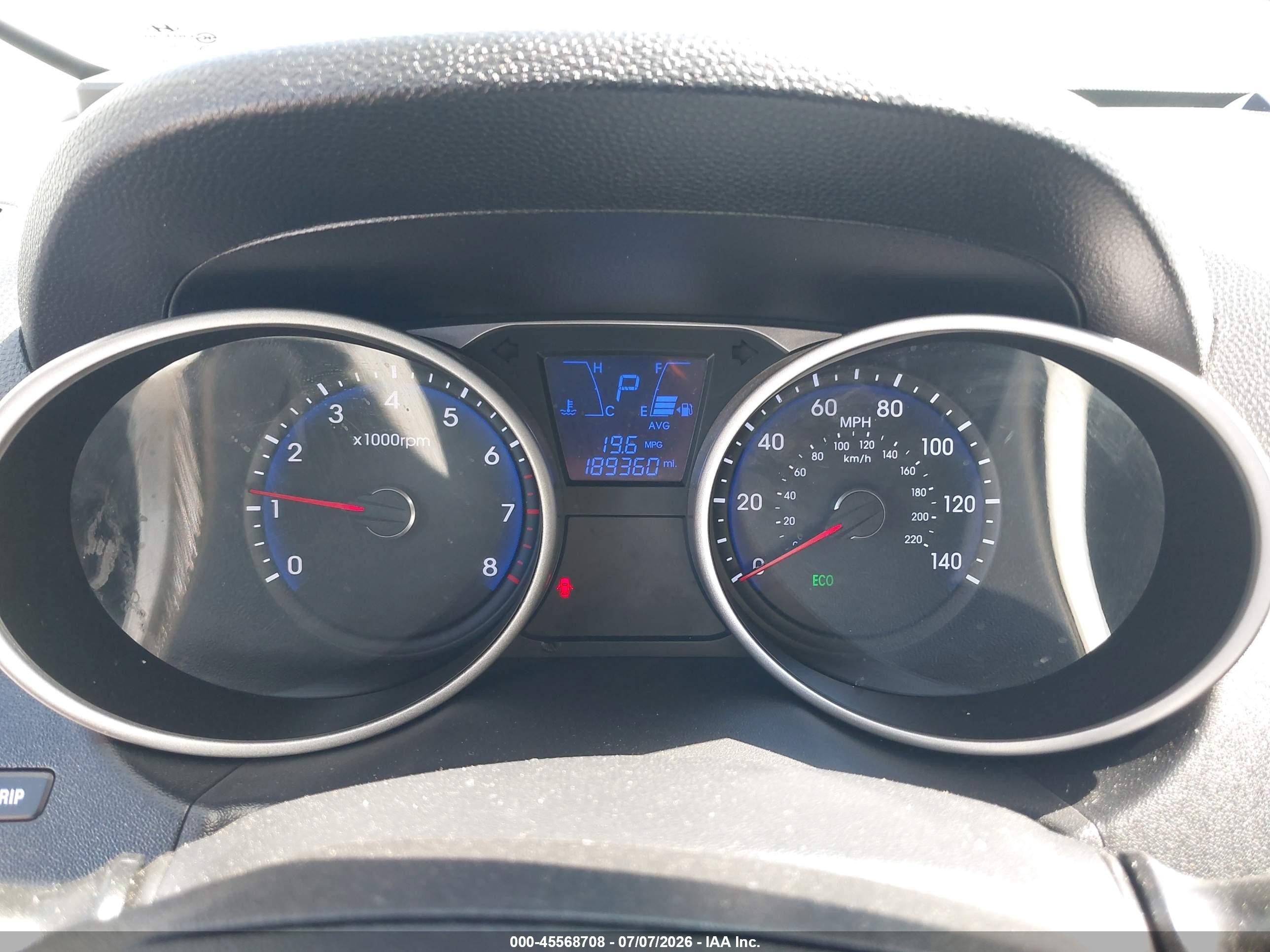 2013 Hyundai Tucson Gls Silver vin: KM8JU3AC3DU610455