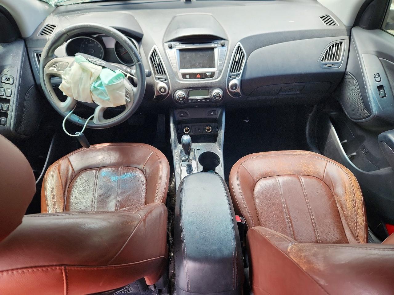 2013 Hyundai Tucson Limited Gray vin: KM8JU3AC3DU634559