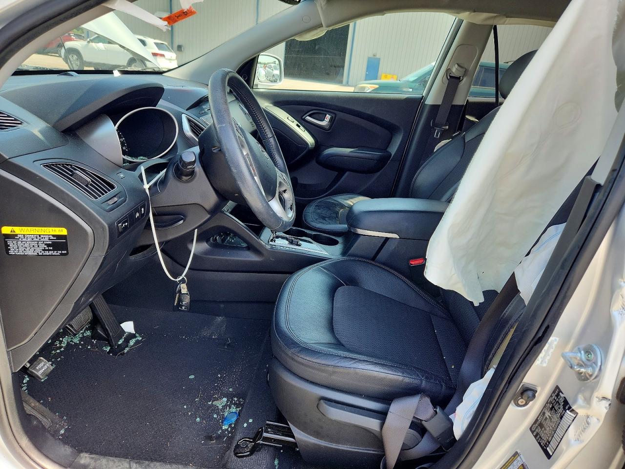 2013 Hyundai Tucson Gls Silver vin: KM8JU3AC3DU656822