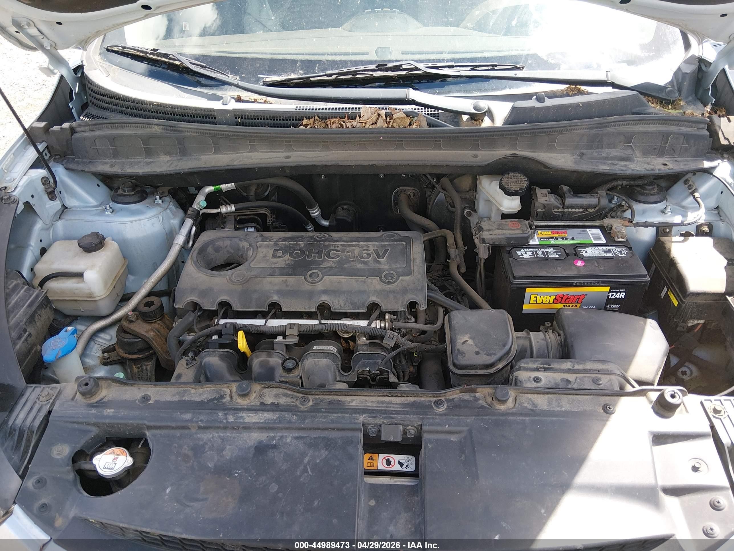 2013 Hyundai Tucson Gls Light Blue vin: KM8JU3AC3DU693546