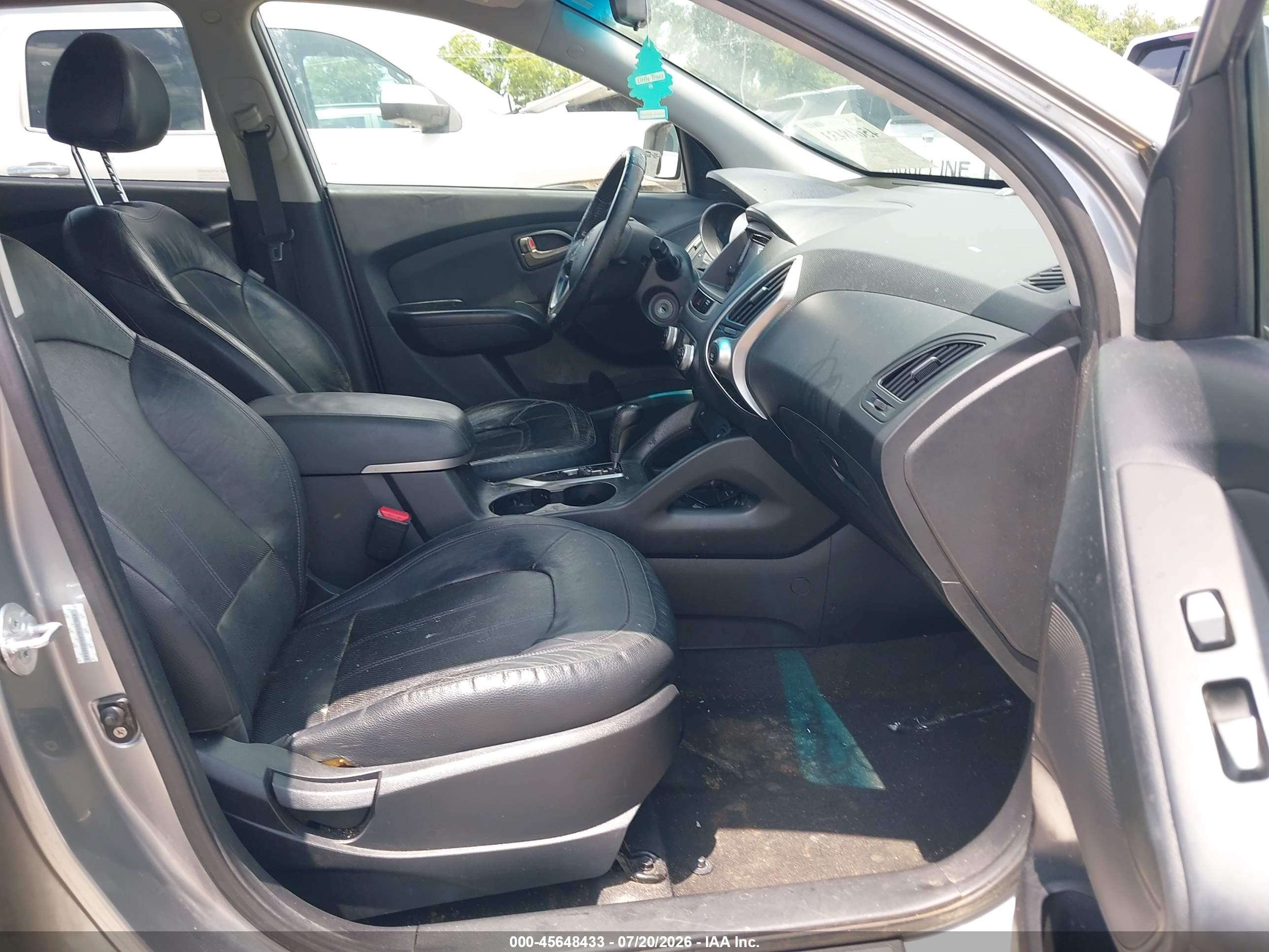 2010 Hyundai Tucson Limited Gray vin: KM8JU3AC4AU038548