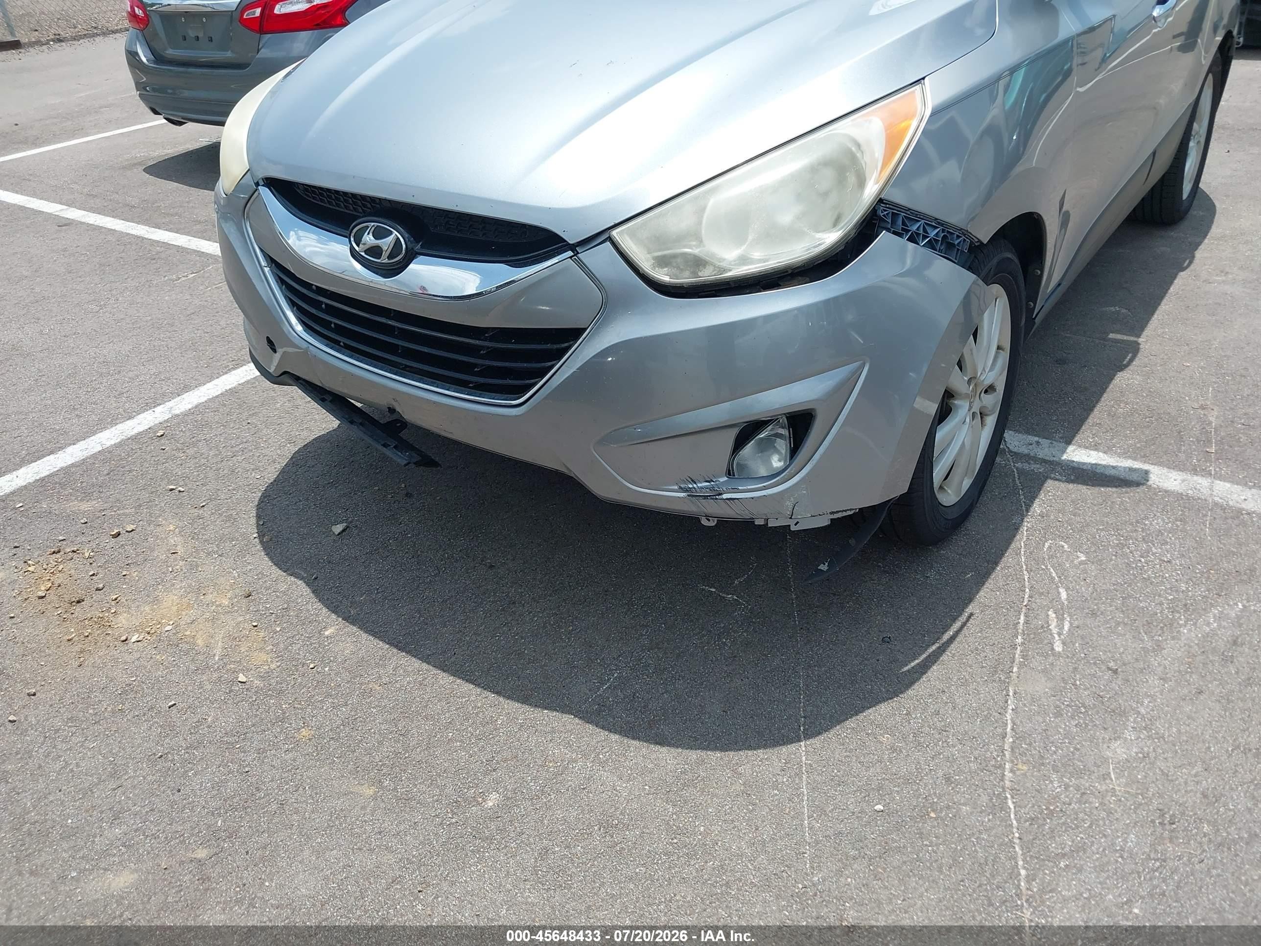 2010 Hyundai Tucson Limited Gray vin: KM8JU3AC4AU038548