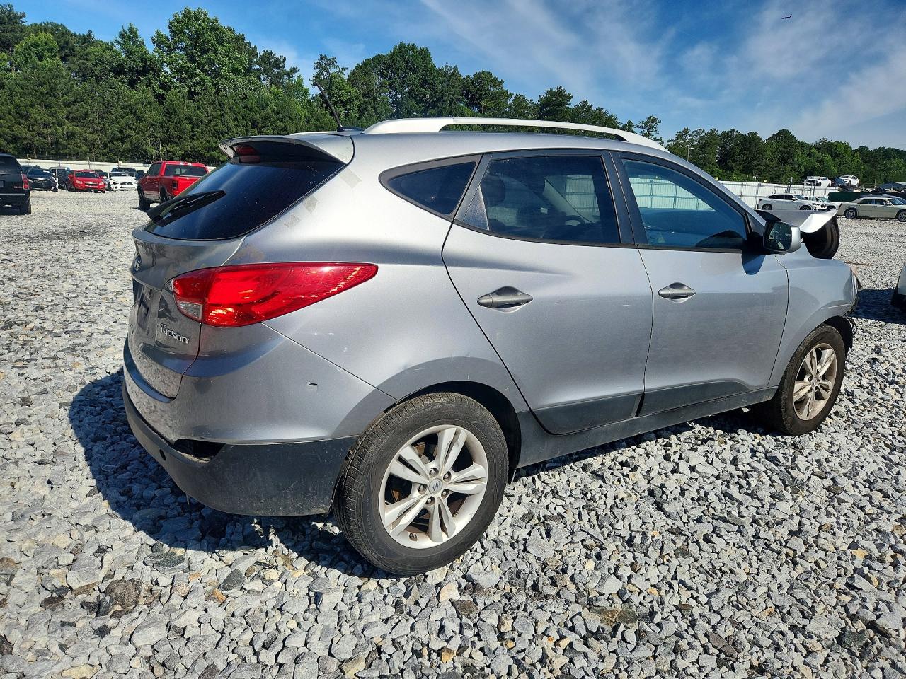 2010 Hyundai Tucson Gls Серый vin: KM8JU3AC4AU041000