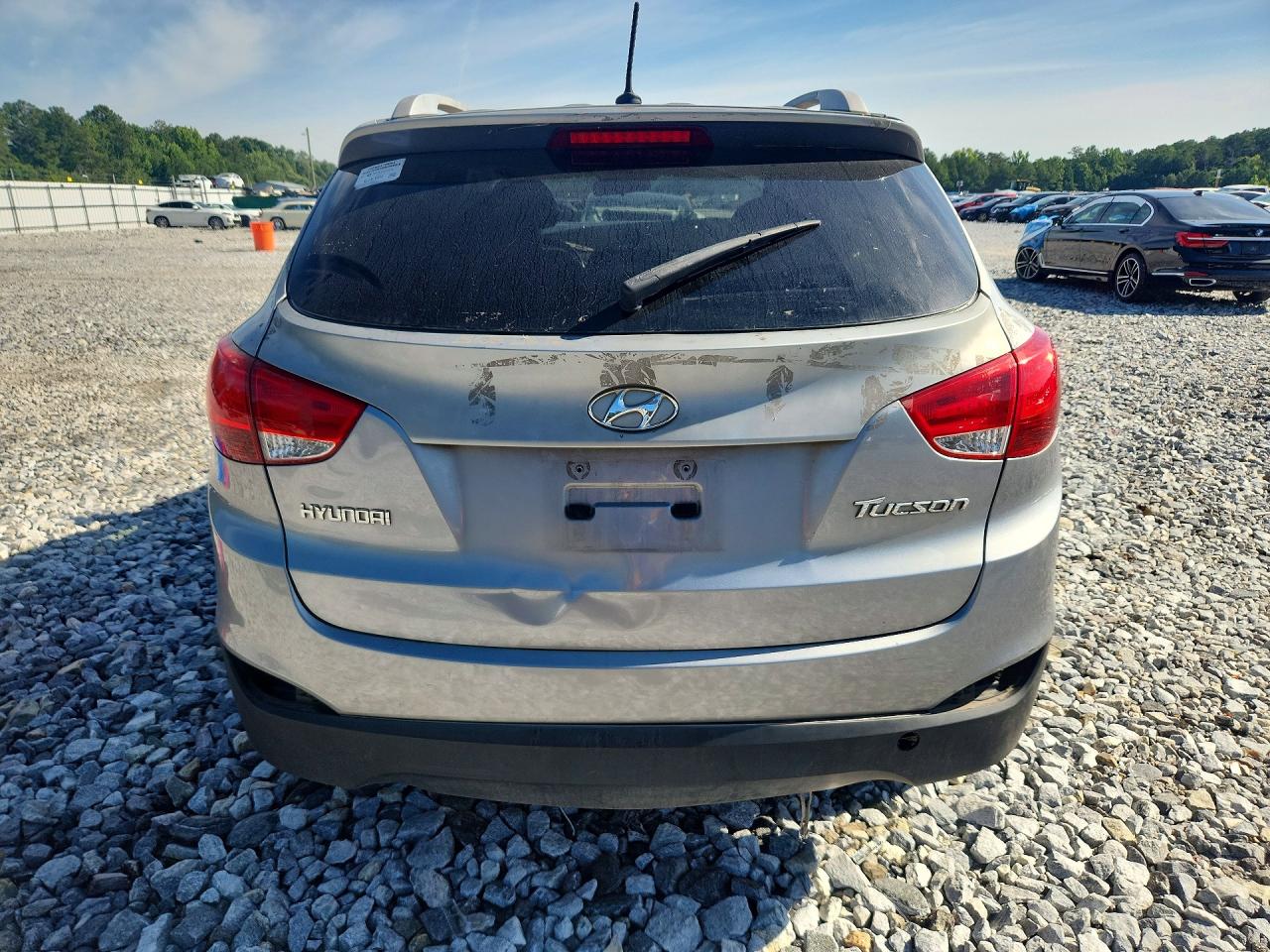 2010 Hyundai Tucson Gls Серый vin: KM8JU3AC4AU041000